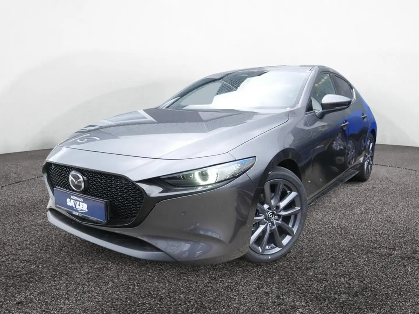 Mazda 3 e-SKYACTIV G 140 Exclusive Line ACC HUD LED Grijs - 1