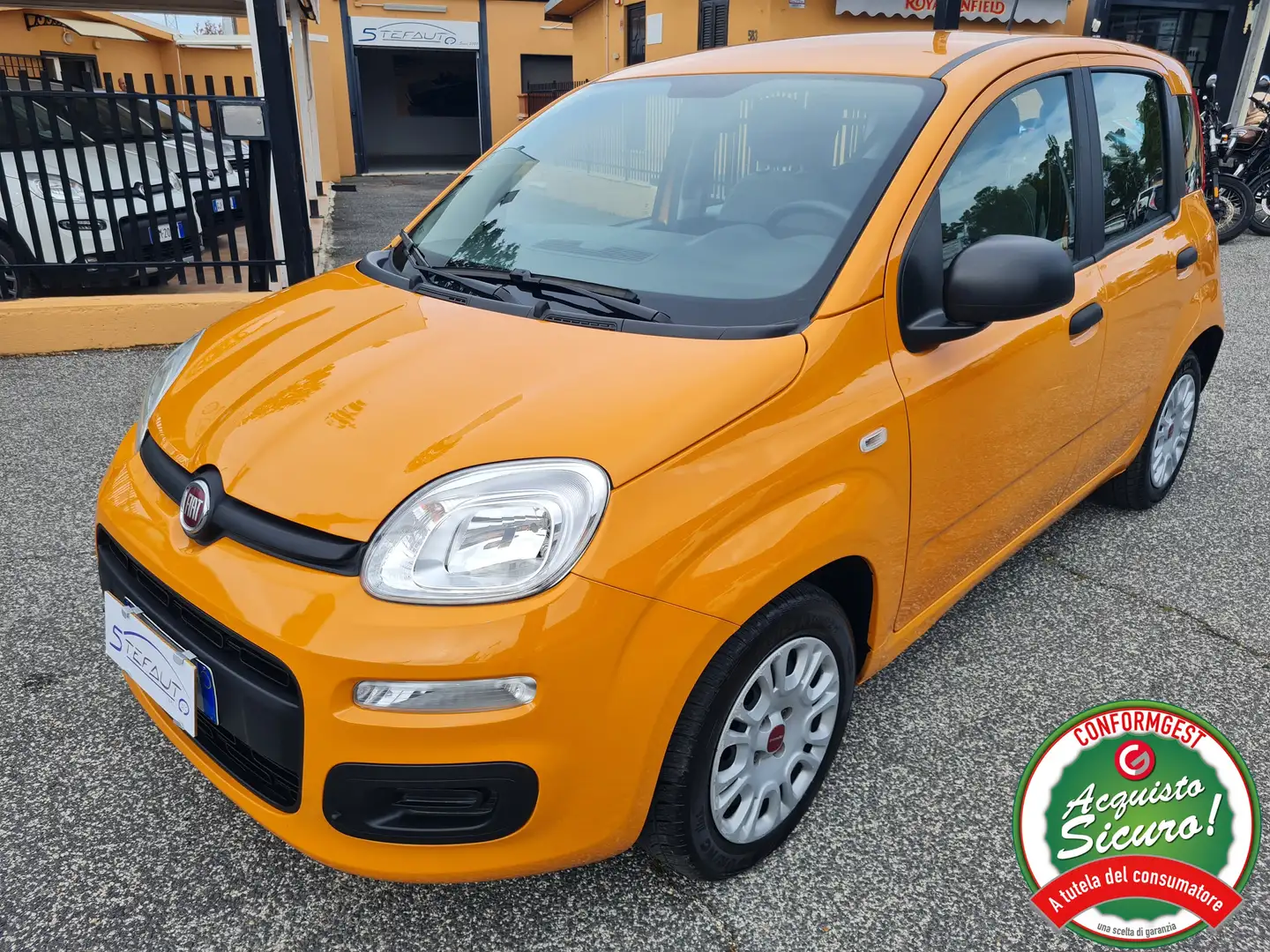 Fiat Panda 1.0 FireFly Hybrid *NEOPATENTATI*TAGLIANDI* Naranja - 2