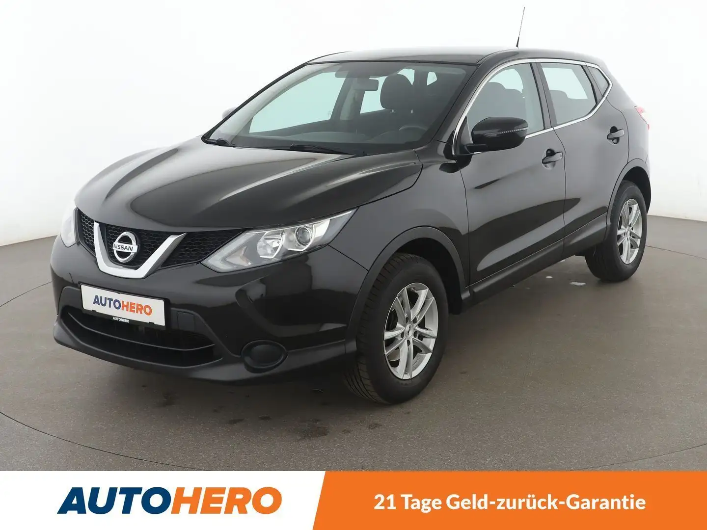 Nissan Qashqai 1.2 Visia*TEMPO*PDC*KLIMA*GARANTIE* Schwarz - 1
