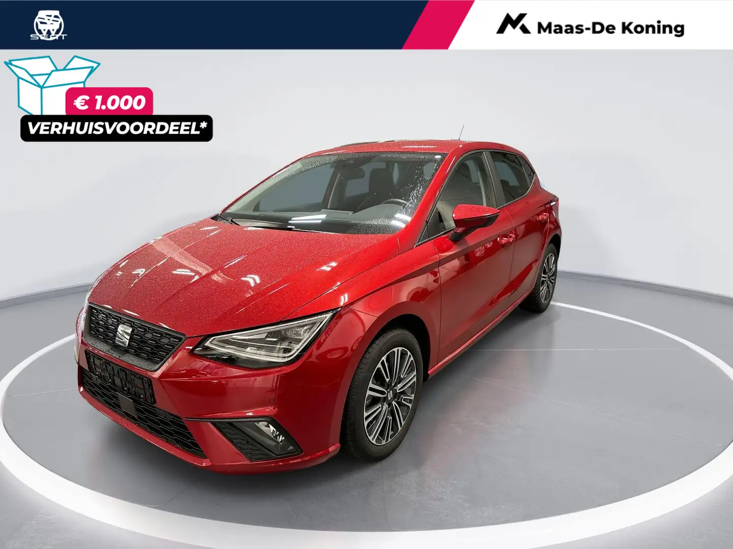SEAT Ibiza 1.0 Tsi 110pk DSG Style · Apple/Android Car Play · Rood - 1