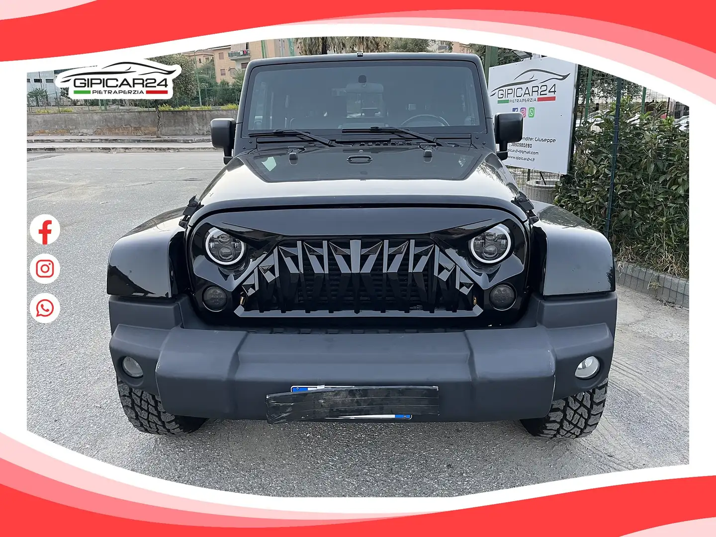 Jeep Wrangler Wrangler 3p 2.8 crd Rubicon auto dpf Nero - 1