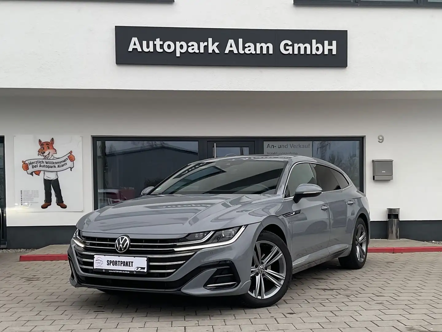 Volkswagen Arteon Shooting Brake R-Line 2,0TSI DSG Pano ACC Grau - 1