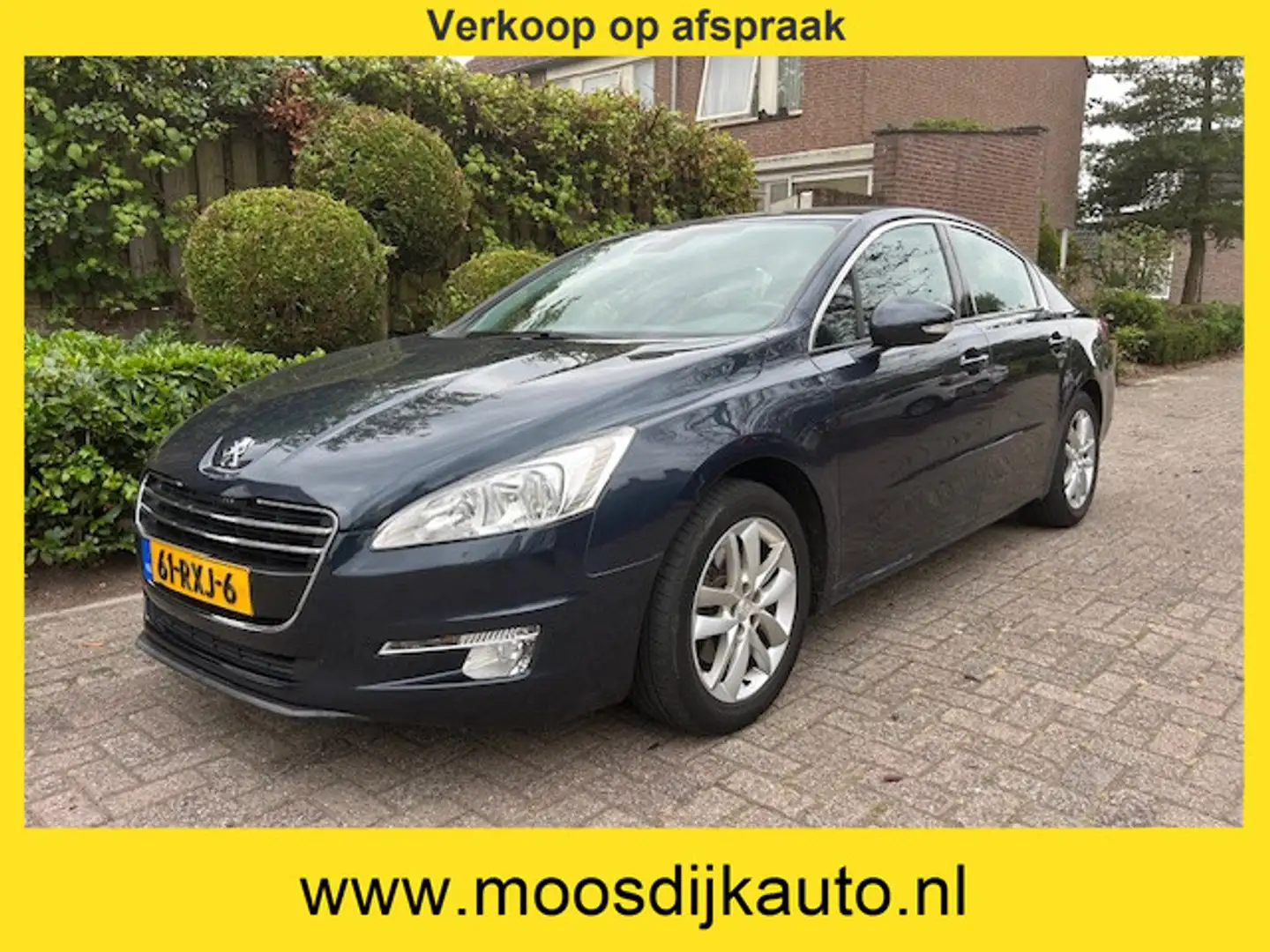 Peugeot 508 1.6 THP Active Airco ecc/ Zeer mooi/ Orig NL auto/ Bleu - 1