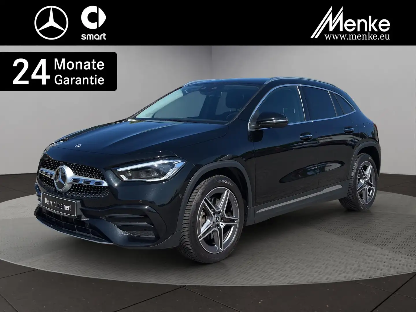 Mercedes-Benz GLA 220 d 4M AMG+Memo+KeyGo+Kamera+AHK+Standhzg. Noir - 1