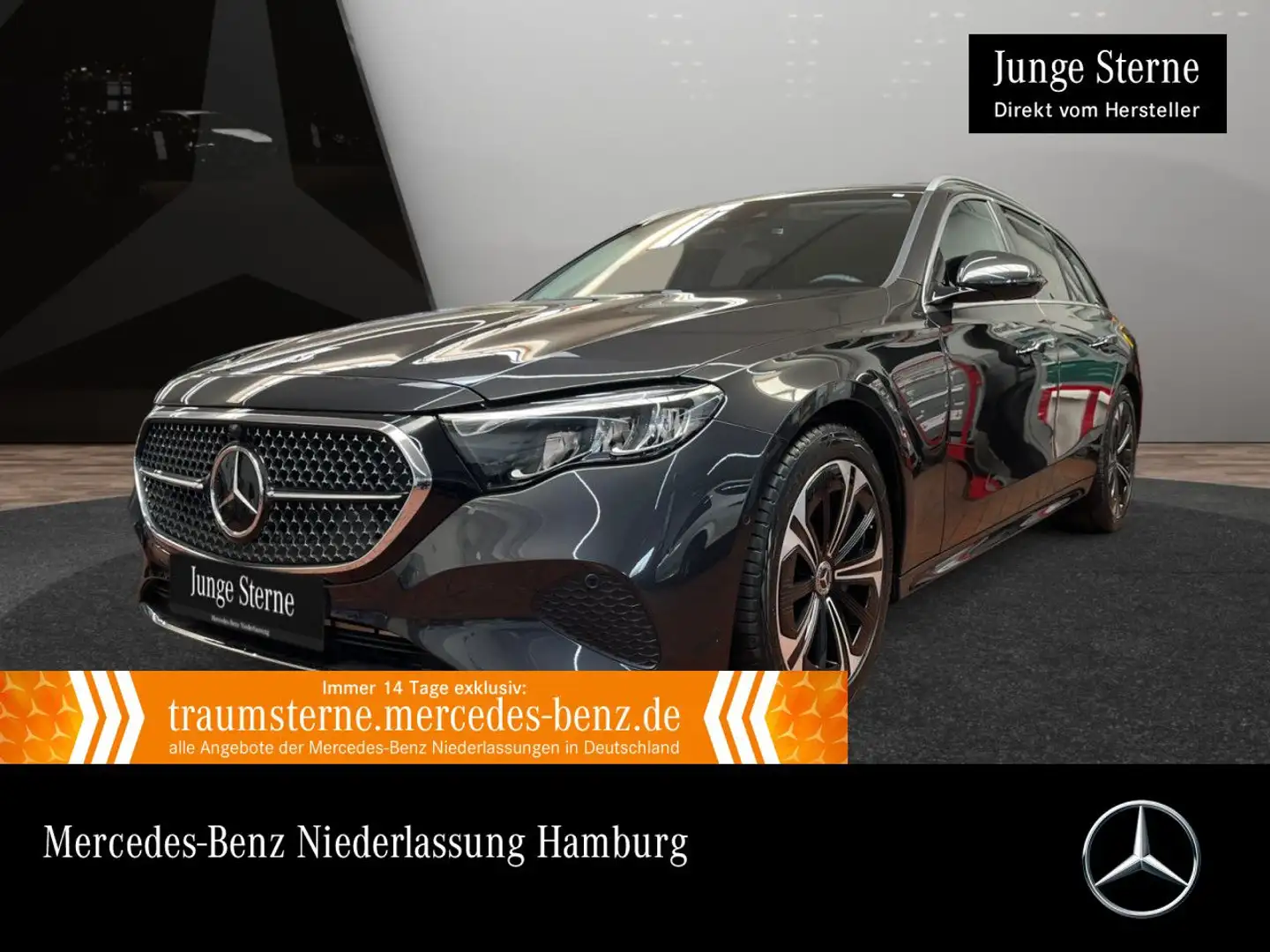 Mercedes-Benz E 300 e T Hybrid Avantgarde Fahrass Distr. LED AHK Grau - 1