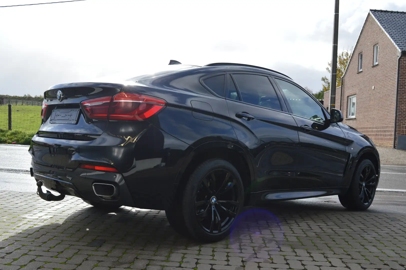 BMW X6 xDrive30d 1 HAND - M Pack - Top condition Noir - 2