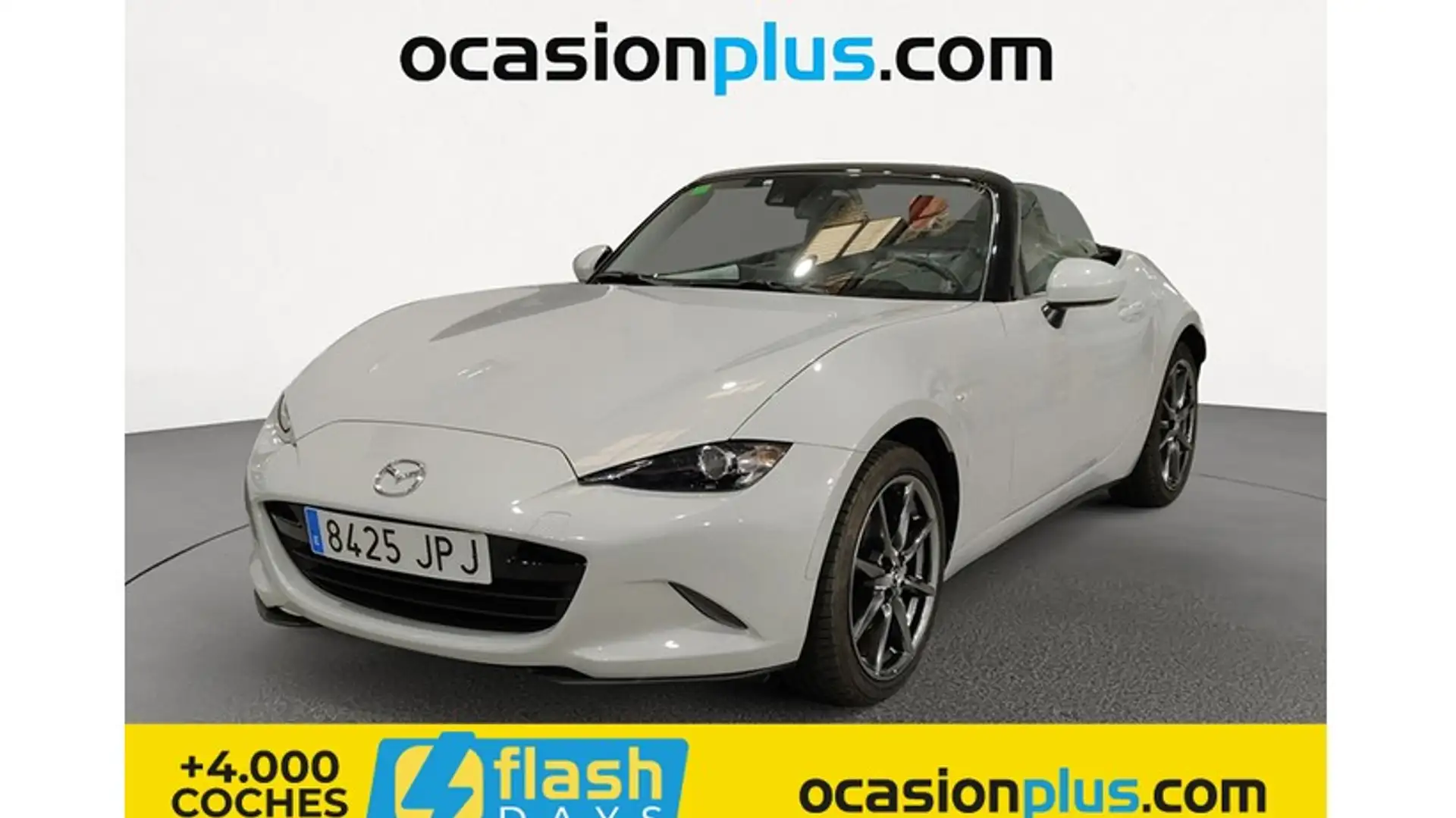 Mazda MX-5 2.0 Luxury Sport Soft Top Gris - 1