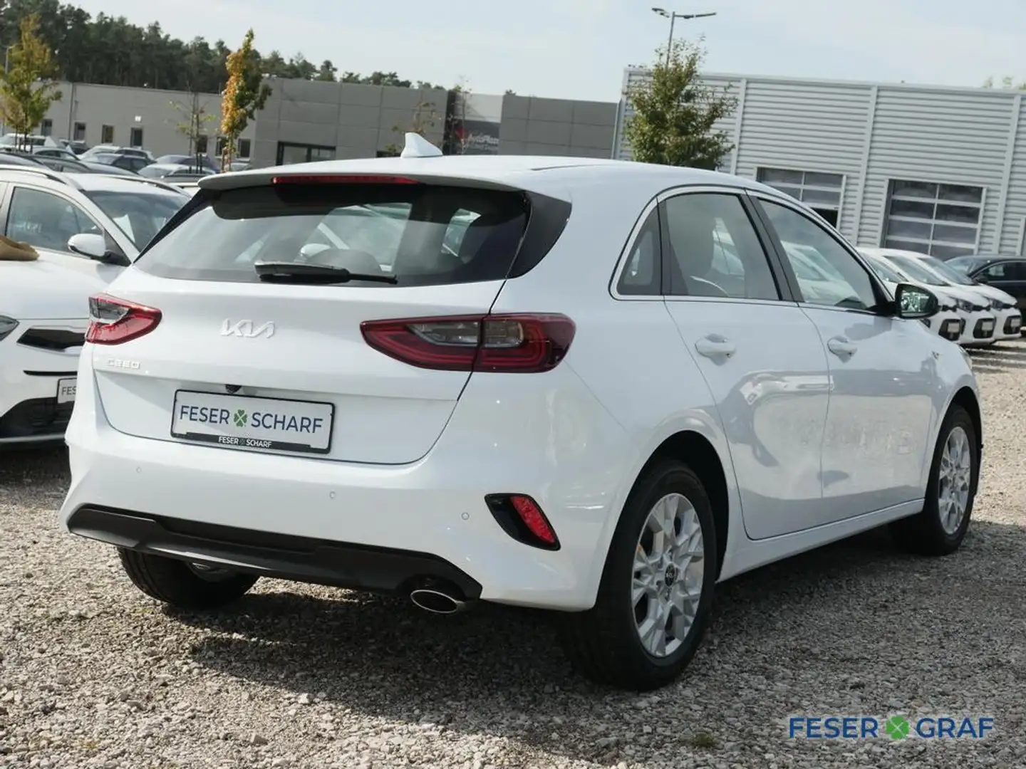 Kia Ceed / cee'd 1.5T VISION KOMFORT+ NAVI Sitzhzg. Tempomat Bianco - 2