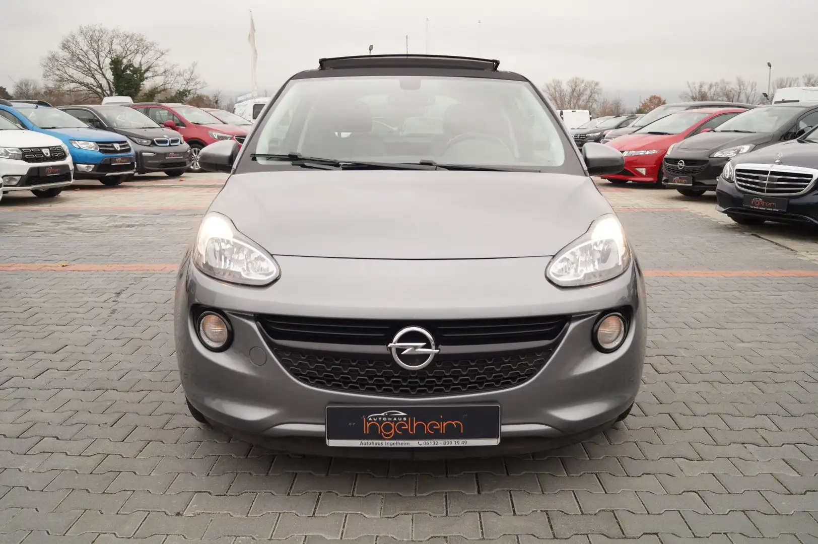 Opel Adam Open Air 120 Jahre Klima PDC SHZ Tempomat Grau - 2