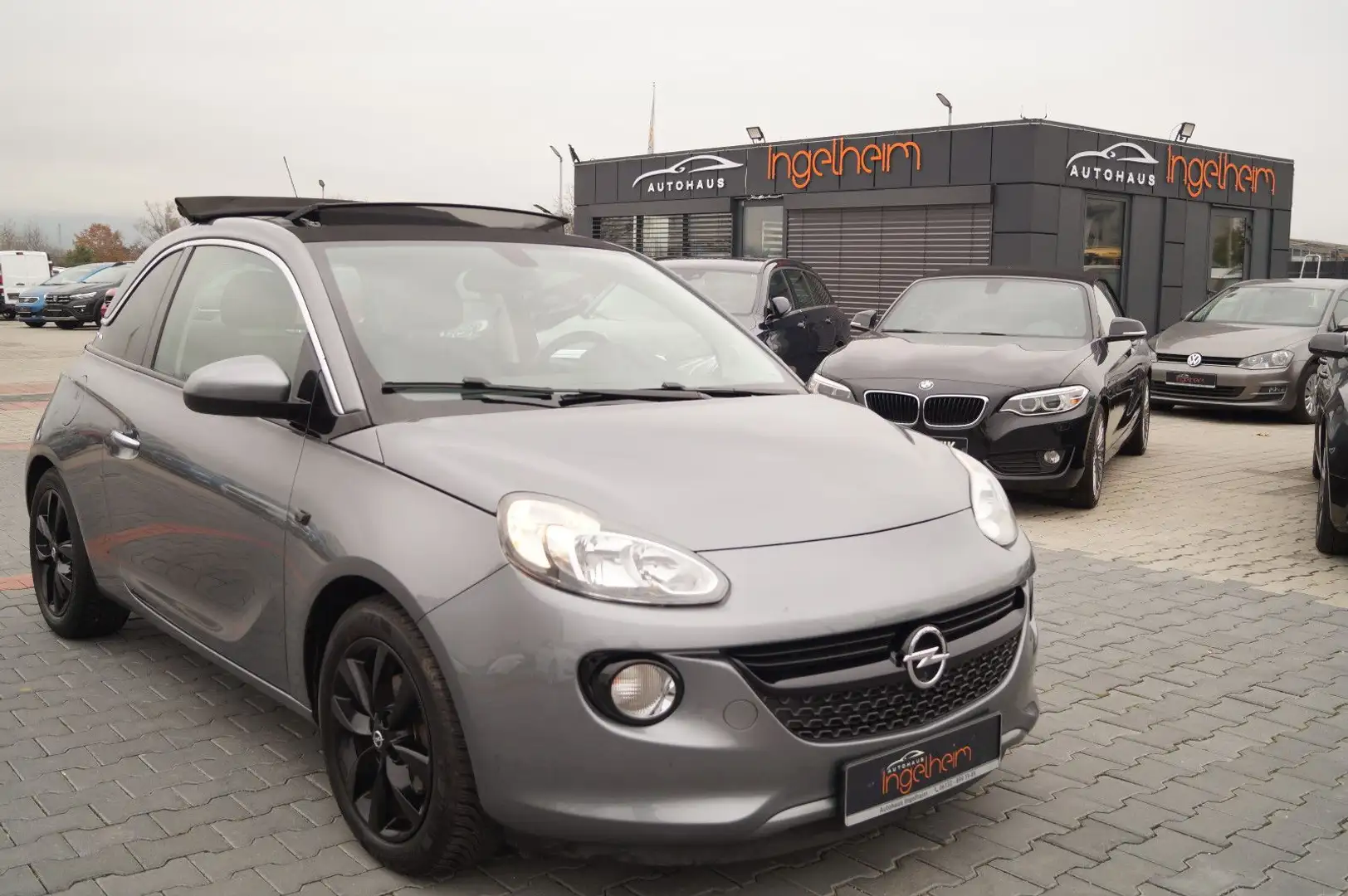Opel Adam Open Air 120 Jahre Klima PDC SHZ Tempomat Grau - 1
