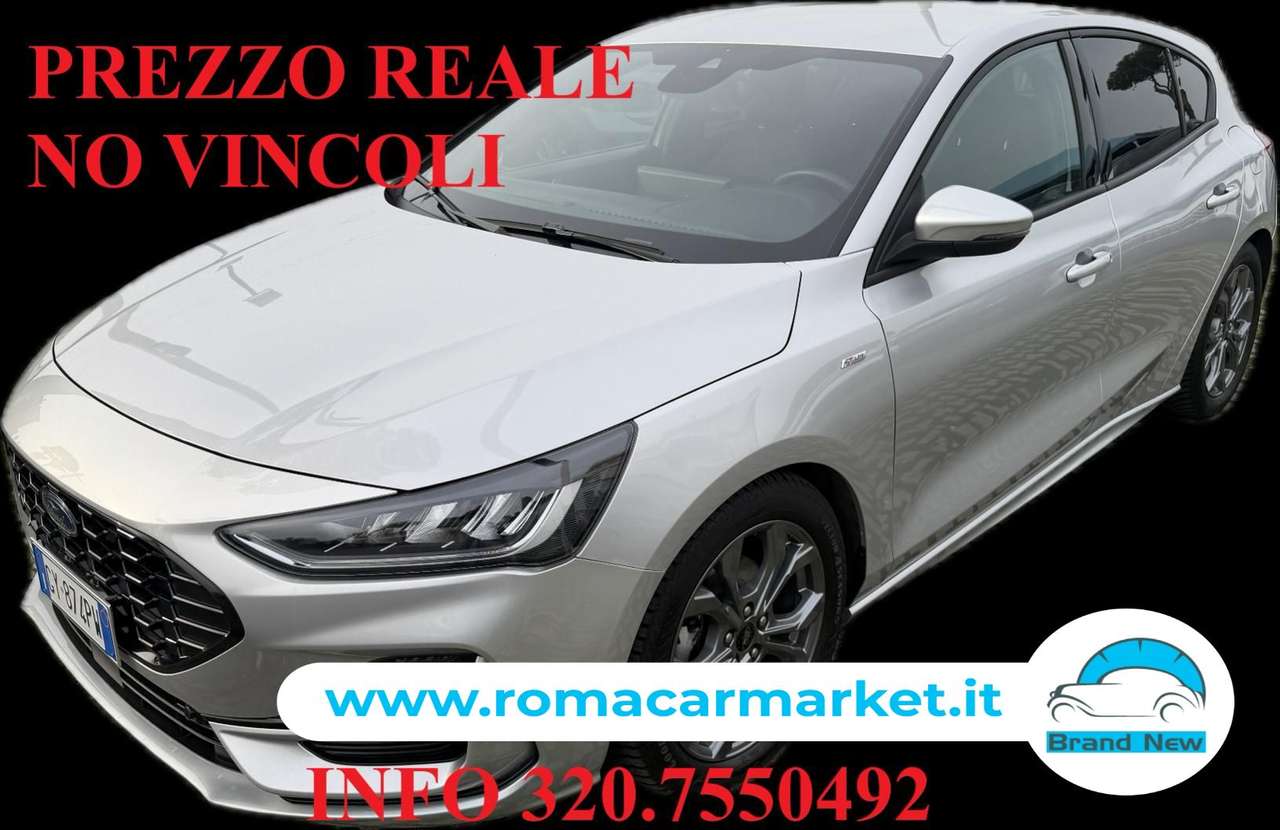 Ford Focus Focus 1.5 ecoblue ST-Line 115cv auto KM CERTIFICATI