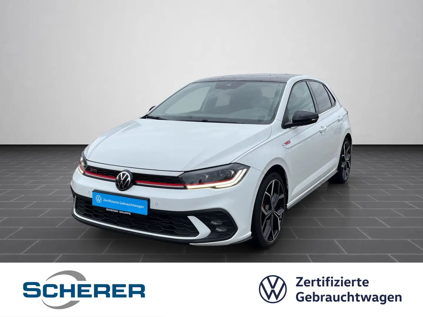 Volkswagen Polo GTI 2.0 TSI DSG KAMERA MATRIX APP-CONNECT B Weiß - 1