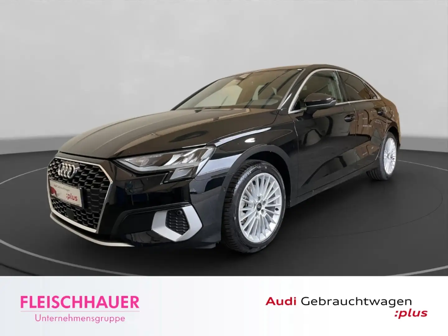 Audi A3 Limousine advanced 35 TFSI LED PDC SHZ Tempomat Schwarz - 1