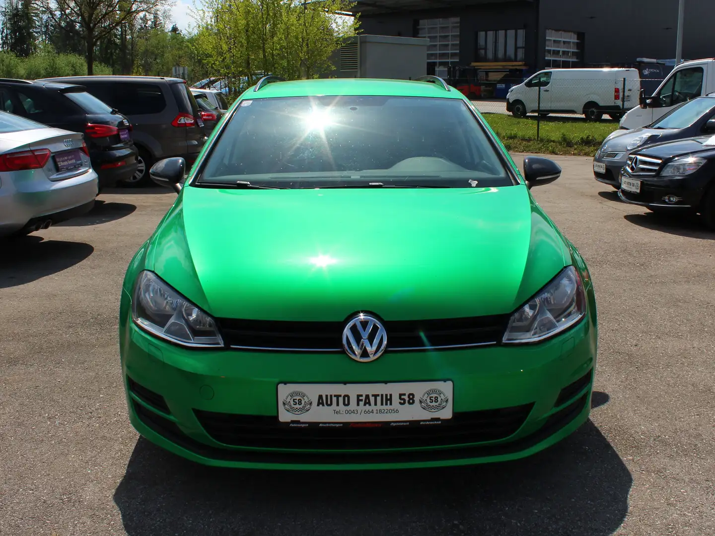 Volkswagen Golf Variant Trendline BMT ***12 MONATE GARANTIE*** Zielony - 2