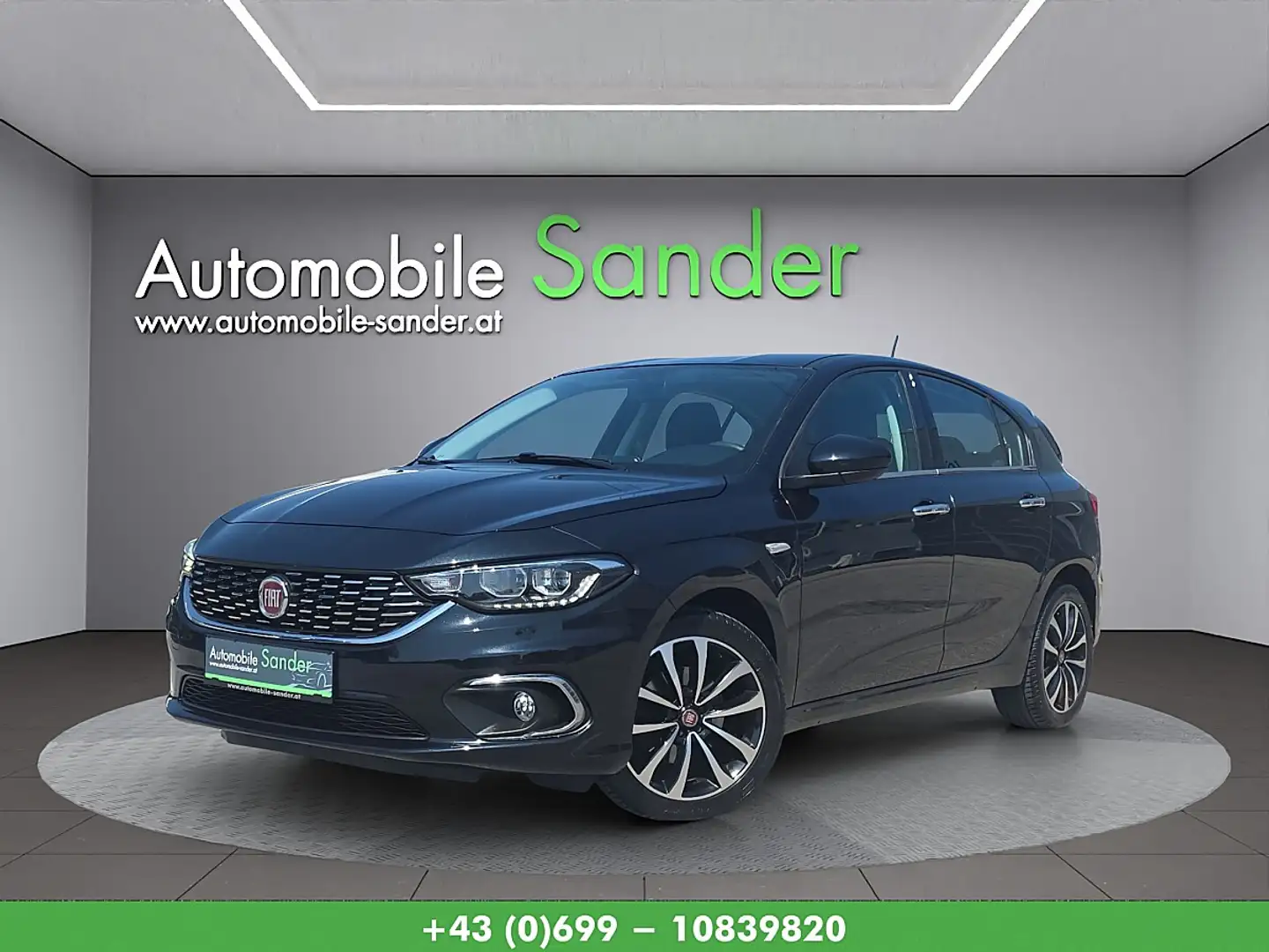 Fiat Tipo 1,4 95 Lounge Schwarz - 1