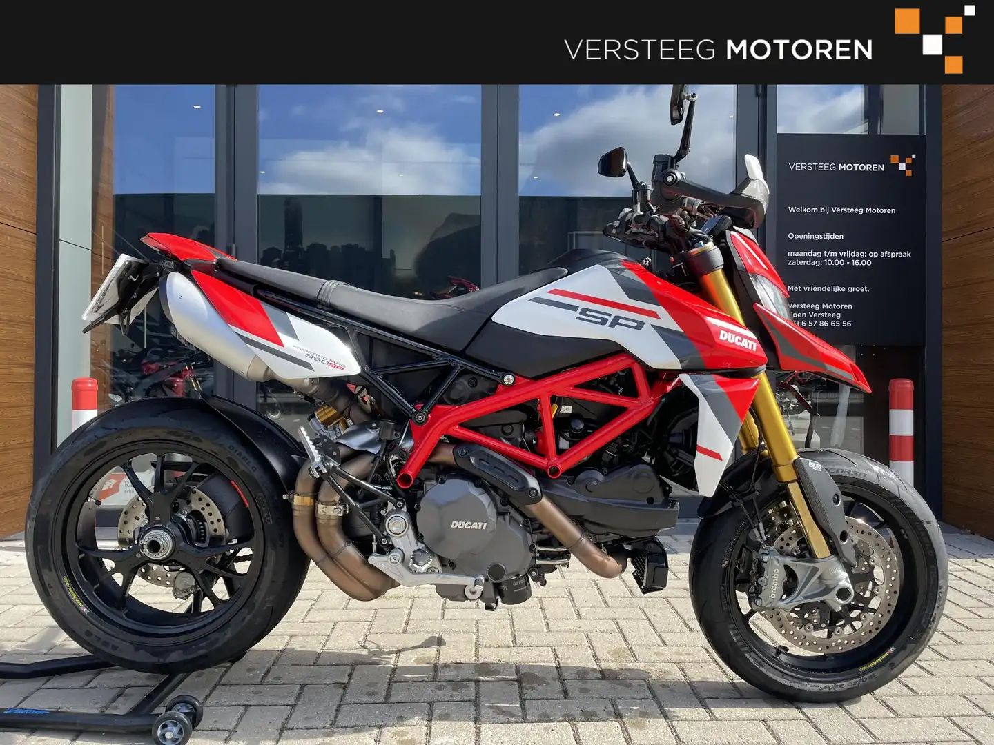 Ducati Hypermotard 950 SP #BTW#Veel accessoires#fabrieks garantie Rouge - 1