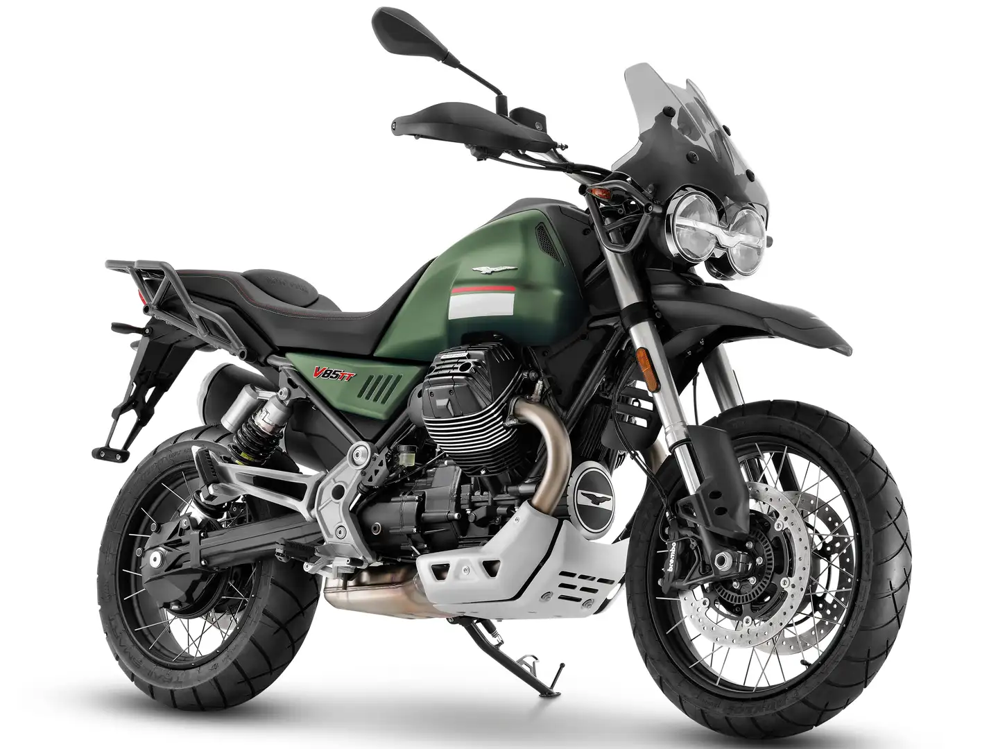 Moto Guzzi V 85 TT Grün matt ABS E5  AKTUELLES SONDERANGEBOT !!! Green - 1