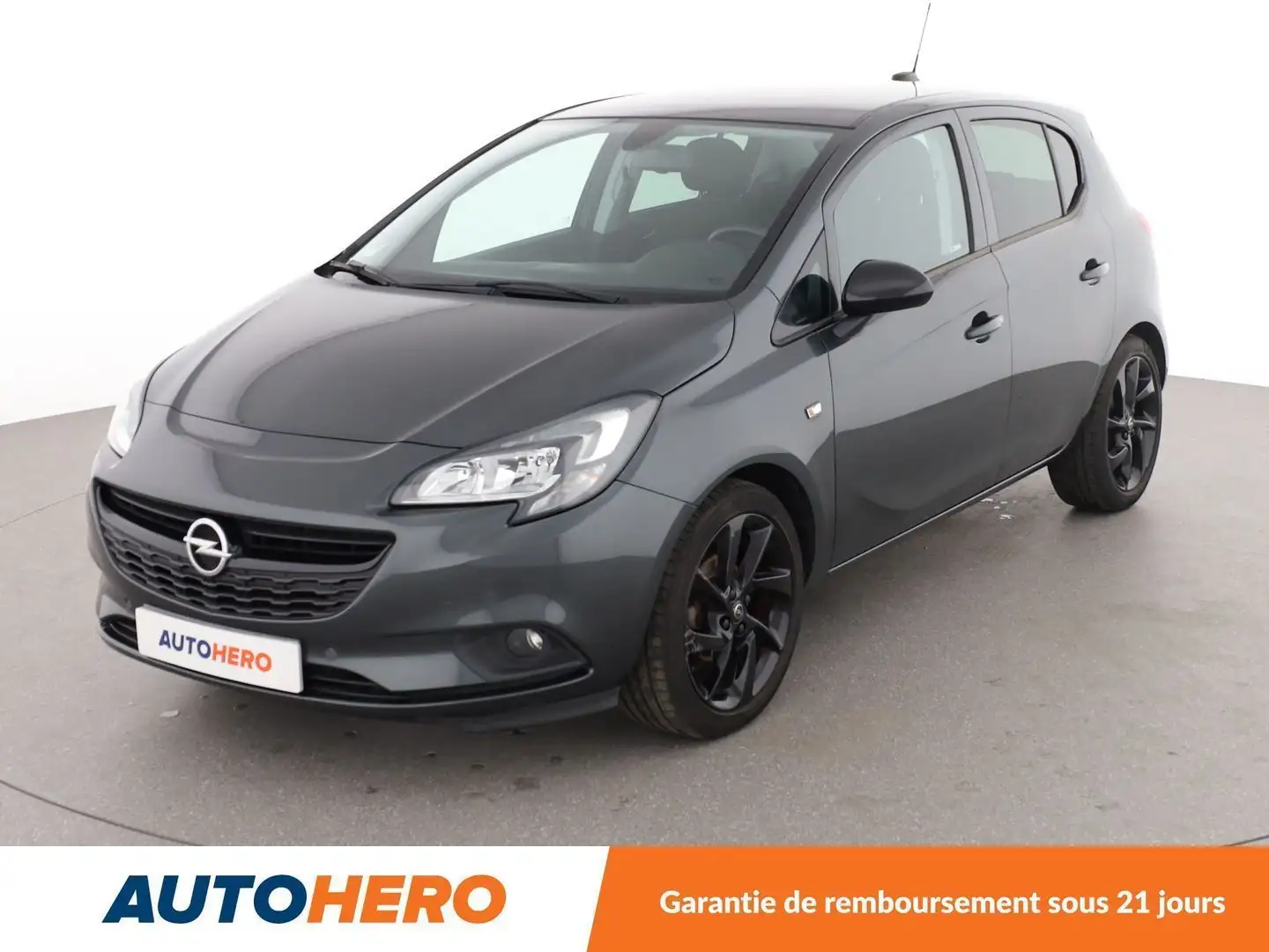 Opel Corsa 1.4 Black Edition Gris - 1
