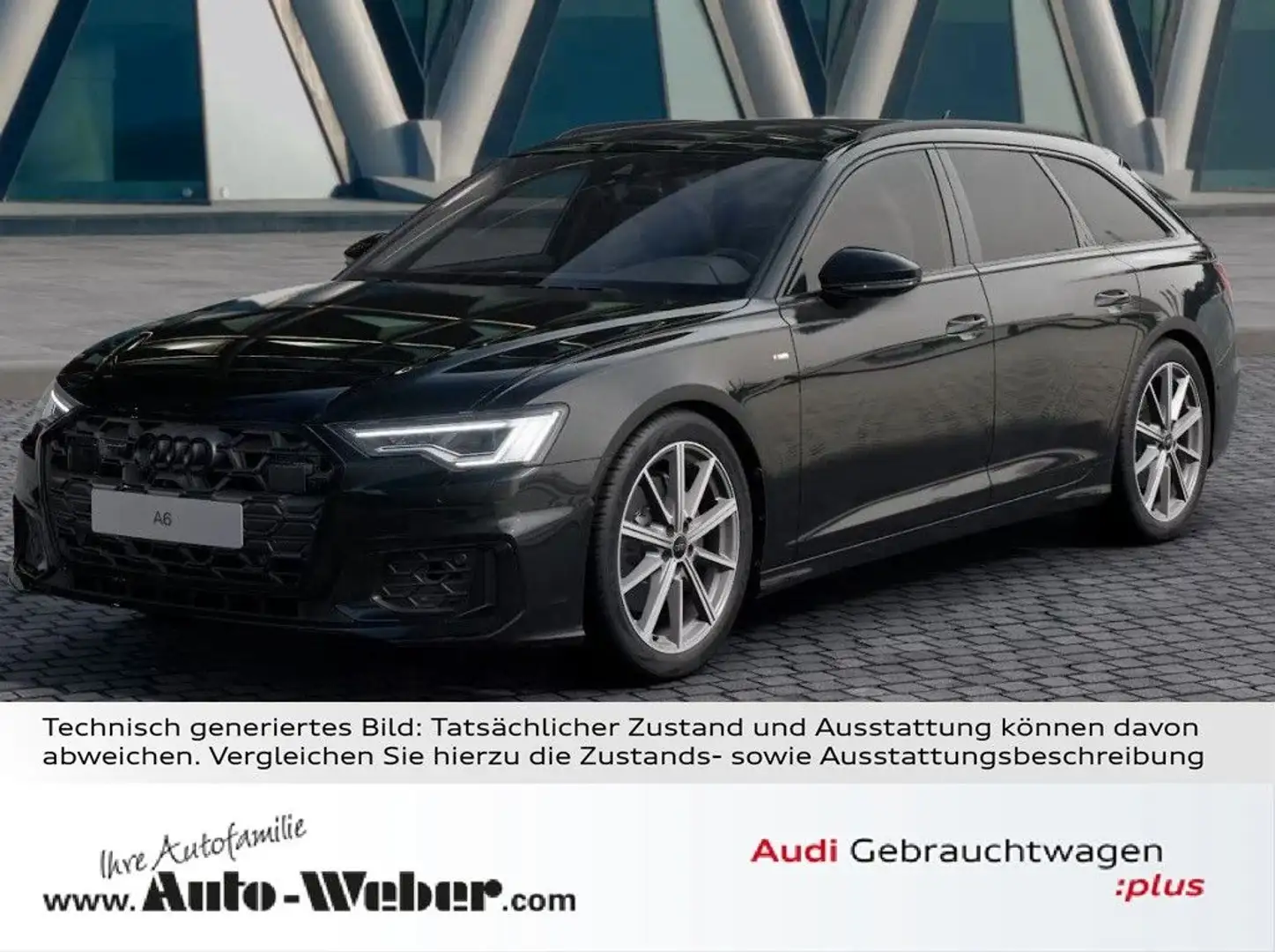 Audi A6 Avant 50TDI qu S LINE BLACK PANO AHK MATRIX Schwarz - 2
