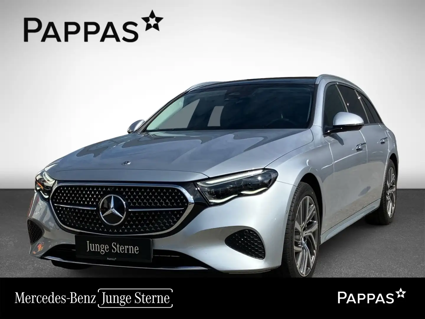 Mercedes-Benz E 300 de 4MATIC T-Modell AVANTGARDE Line*Panorama-Schieb Argintiu - 1