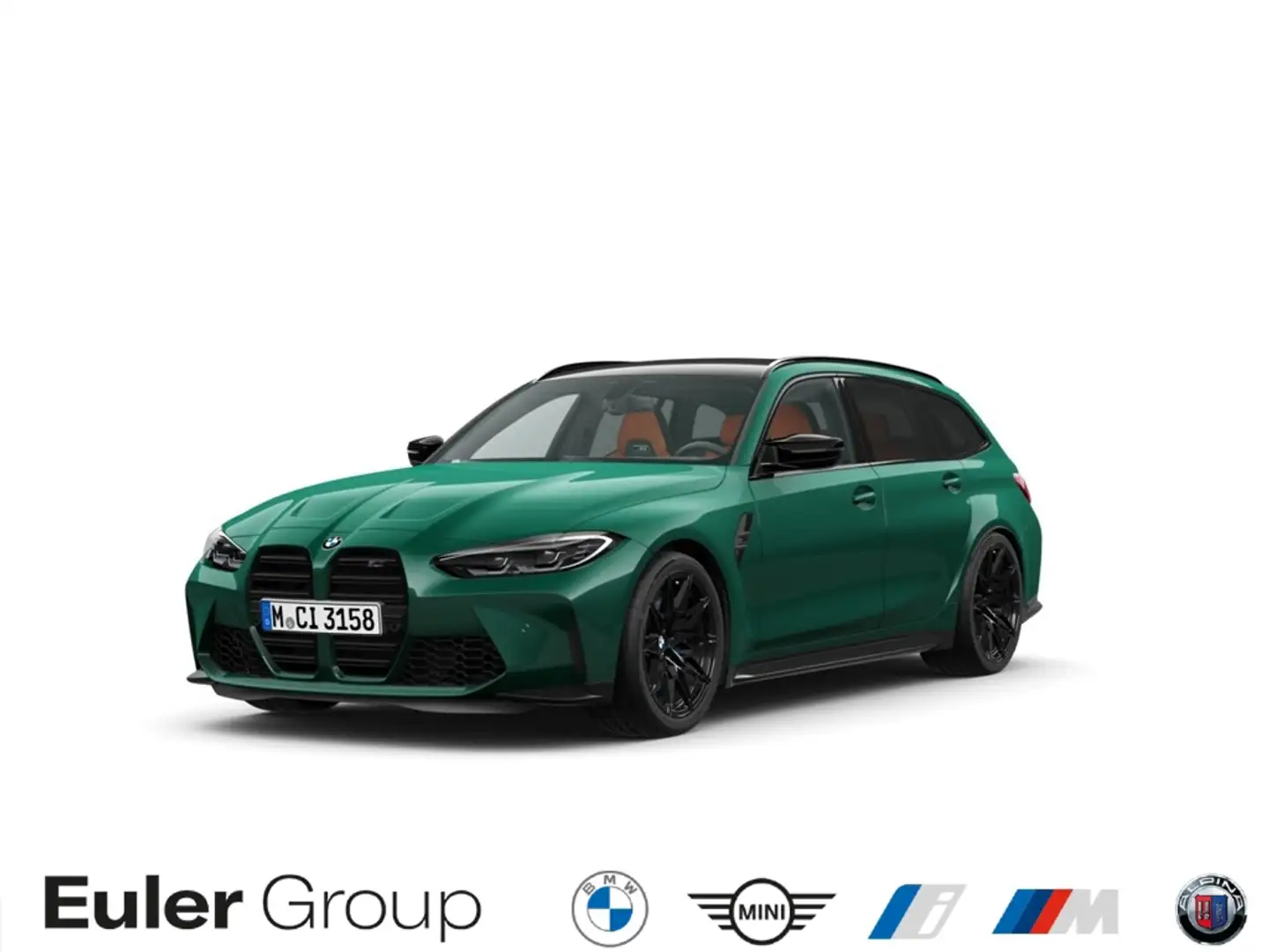 BMW M3 Competition MxDrive M Sport DA ParkAss+ Navi 360 G Grün - 1