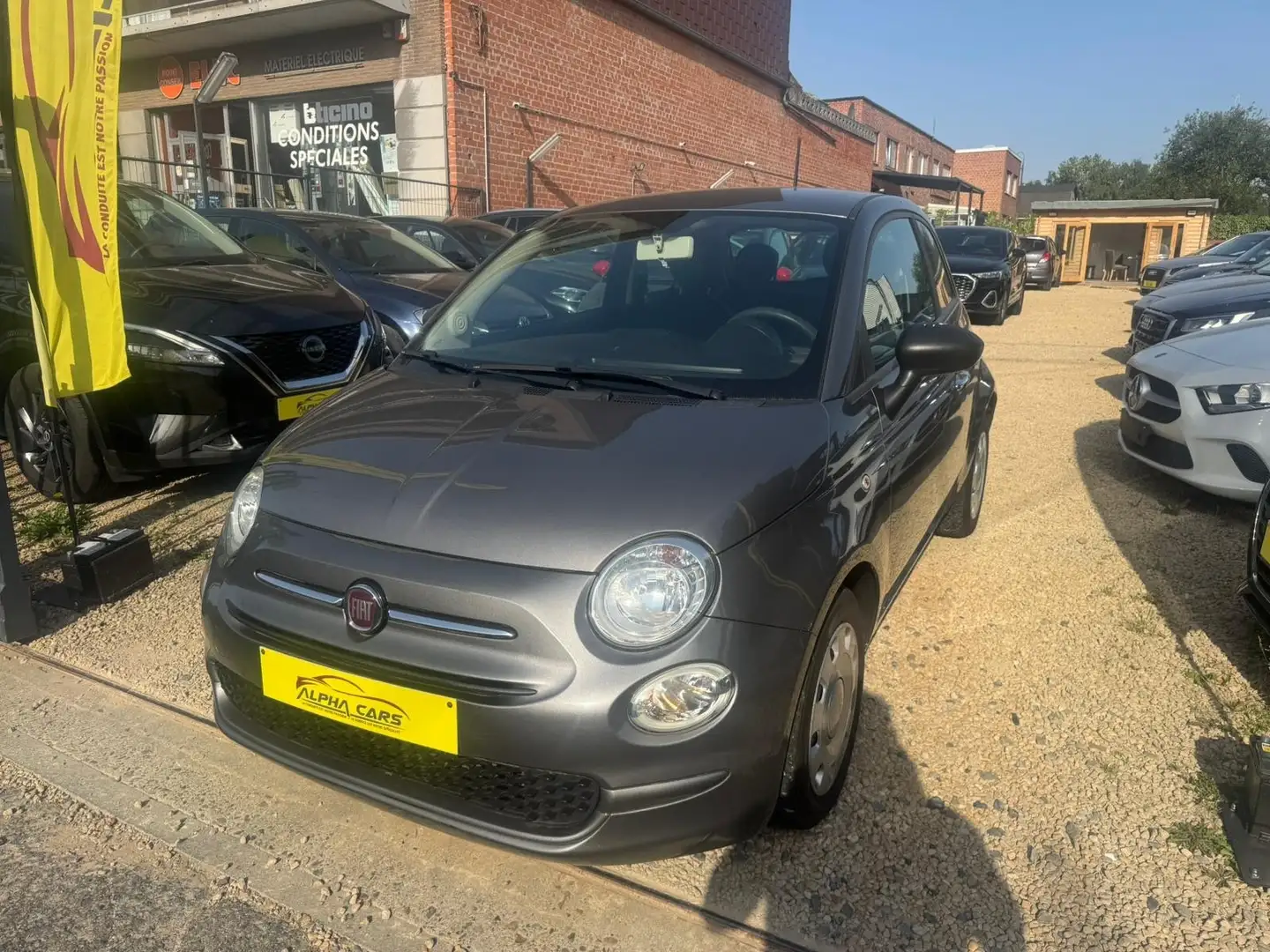 Fiat 500 1.2i Star *CLIM*85000KM*GARANTIE 12 MOIS Gris - 1