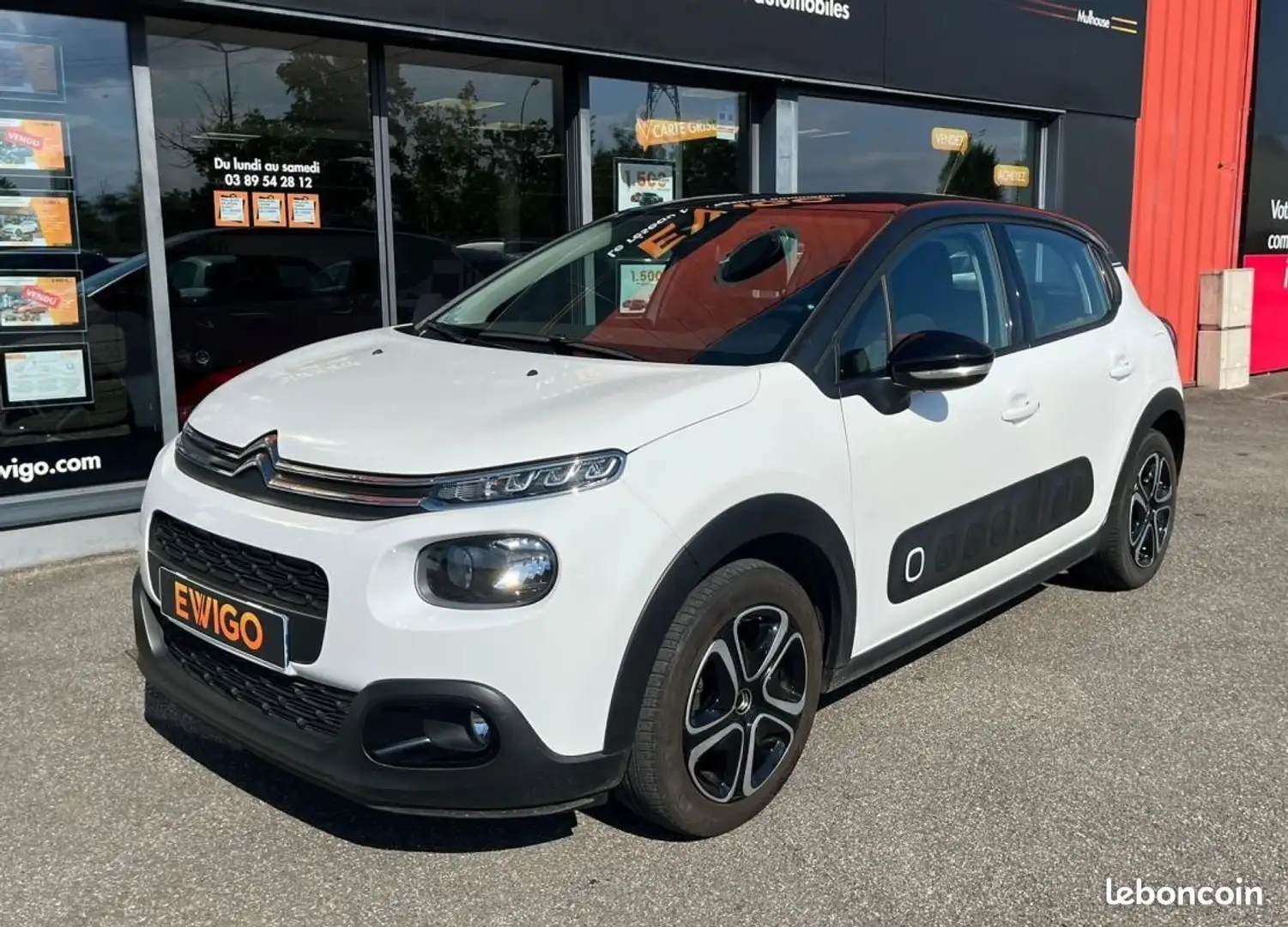 Citroen C3 Citroën GENERATION-III 1.2 PURETECH 82ch GRAPHIC Blanc - 2