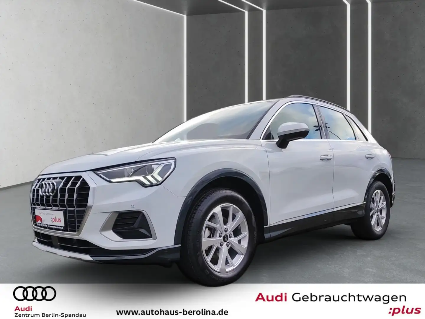 Audi Q3 35 TFSI Adv. S tronic *ACC*NAV+*LED*R-CAM* Weiß - 2