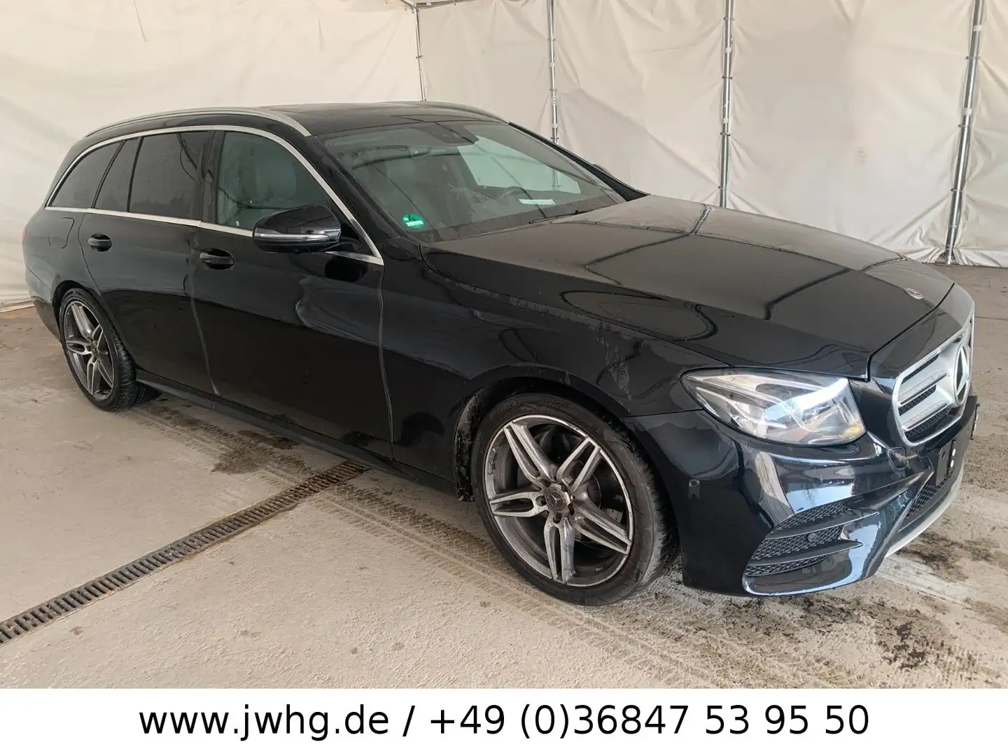 Mercedes-Benz E 350 AMG Multibeam Widescreen 360K 19" Glasdach Schwarz - 2