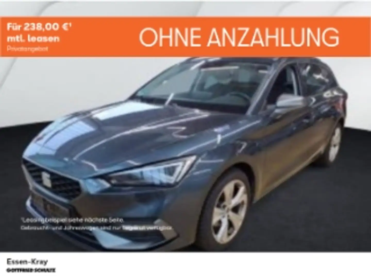 SEAT Leon Sportstourer FR 1.5 eTSI DSG LED Navi Kamera Grau - 1