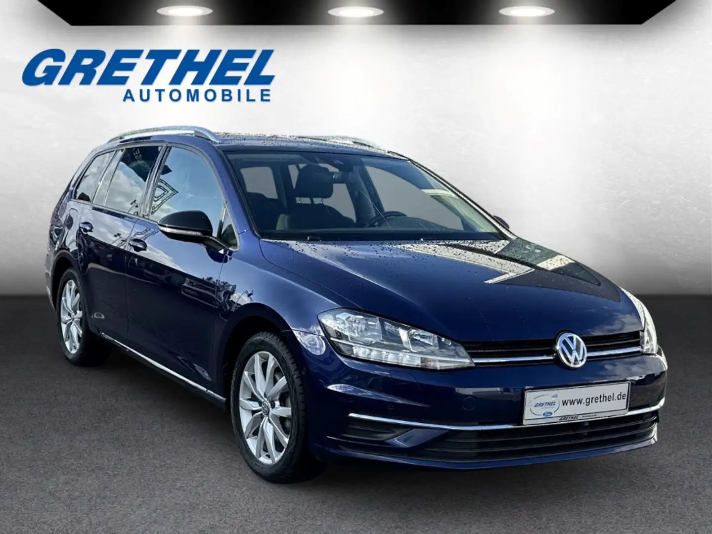 Volkswagen Golf VII IQ.DRIVE Start-Stopp 1.5 TSI BMT EU6d-T AHK-kl Blau - 1