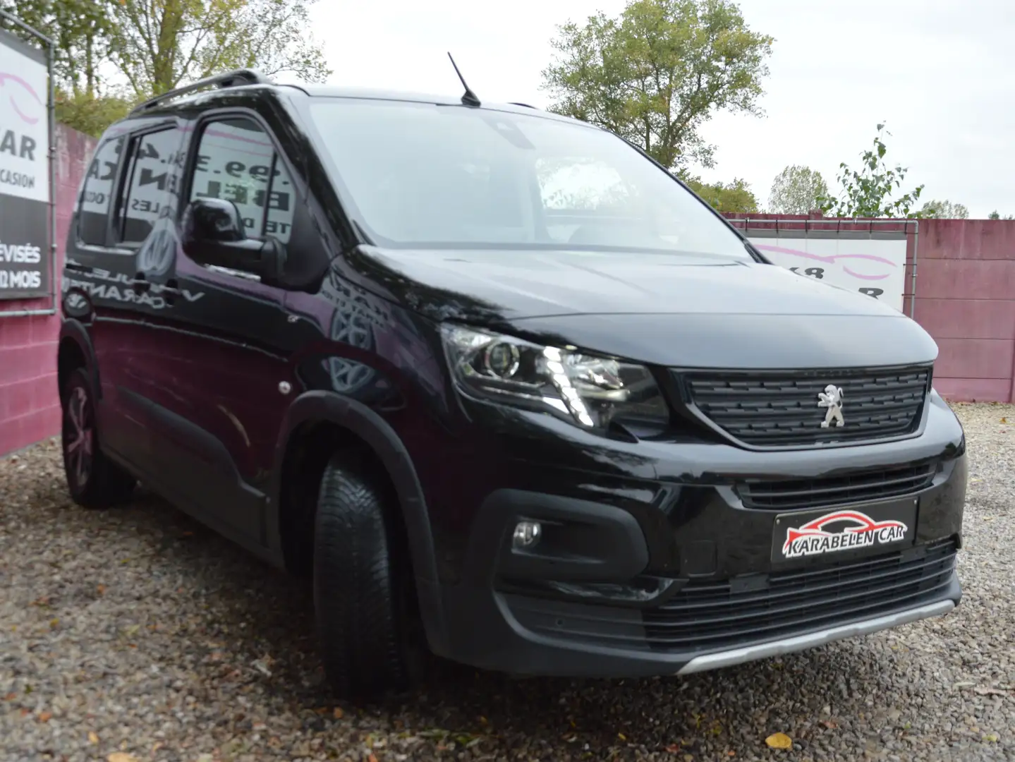 Peugeot Rifter Rifter 1.2PureTech Long GT 7pl BOITE AUT 96.939KM Noir - 2