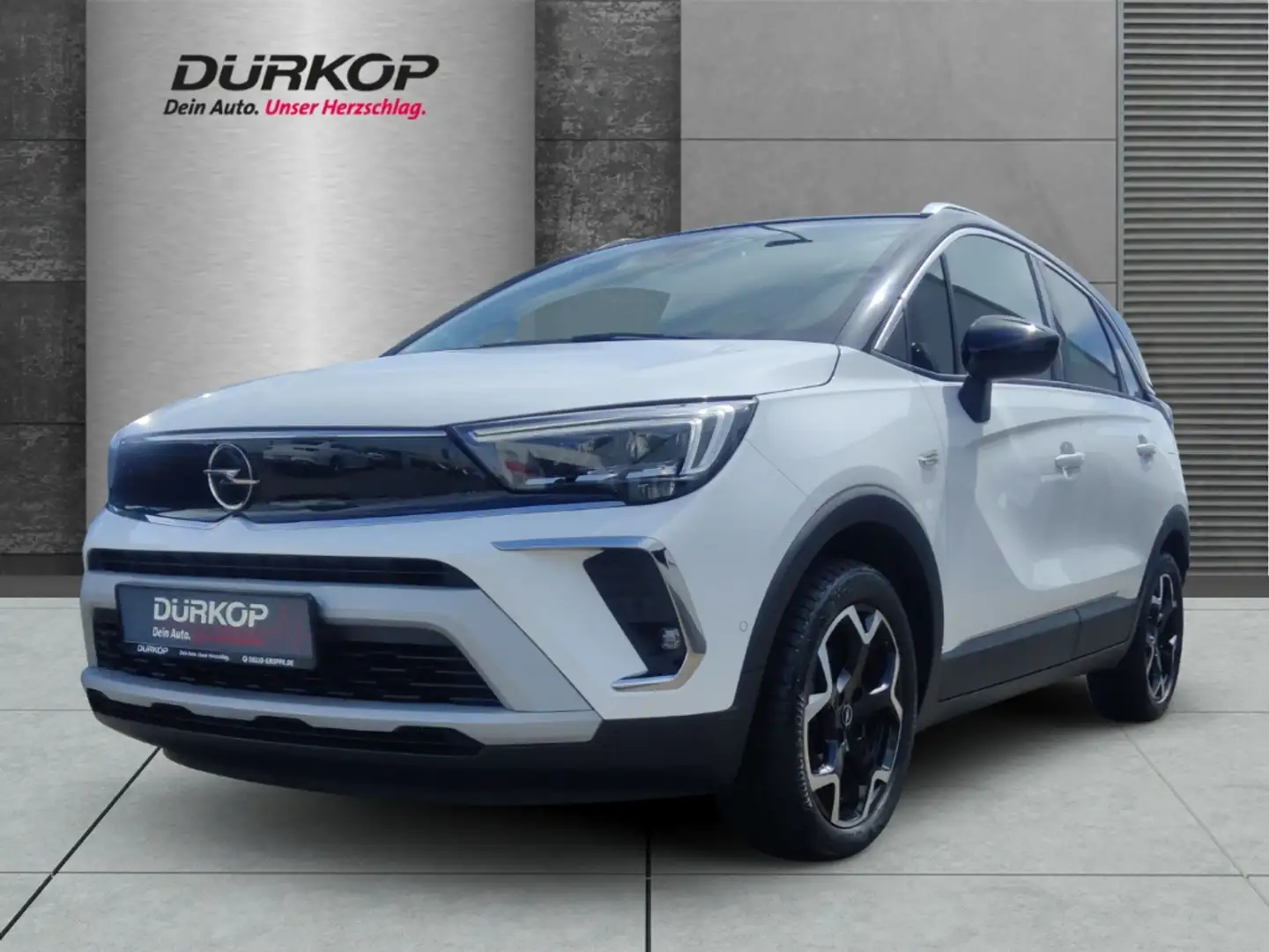 Opel Crossland Ultimate,Navi,SHZ,LHZ,Bluetooth,LED,Abstands-/Koll Weiß - 1