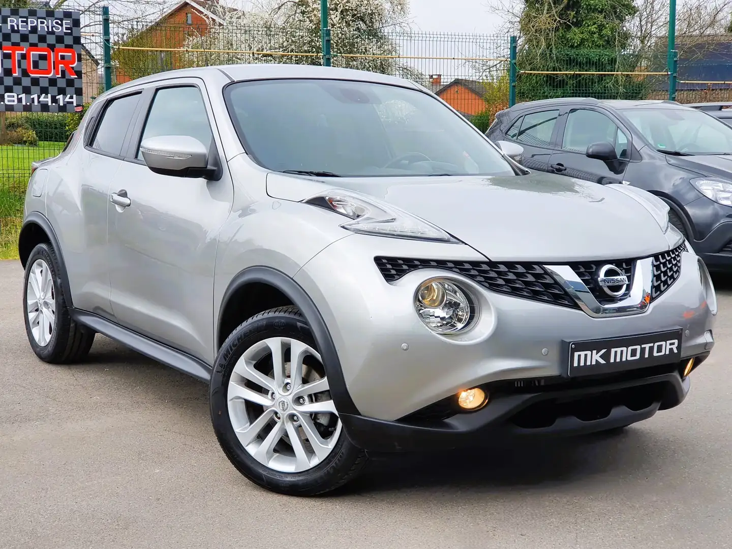 Nissan Juke 🟢1.2 ESSENCE 116CV - FAIBLE KM!!! GPS - CAMERA Zilver - 1