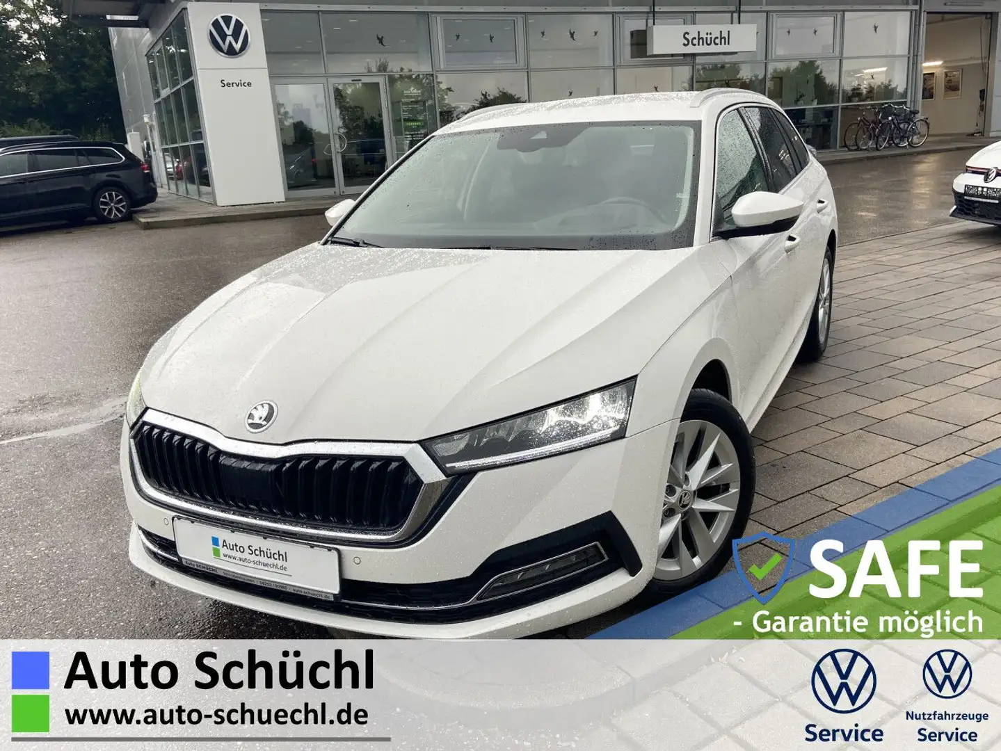 Skoda Octavia Combi 2.0 TDI DSG Style NAVI-COLUMBUS+ST Weiß - 1