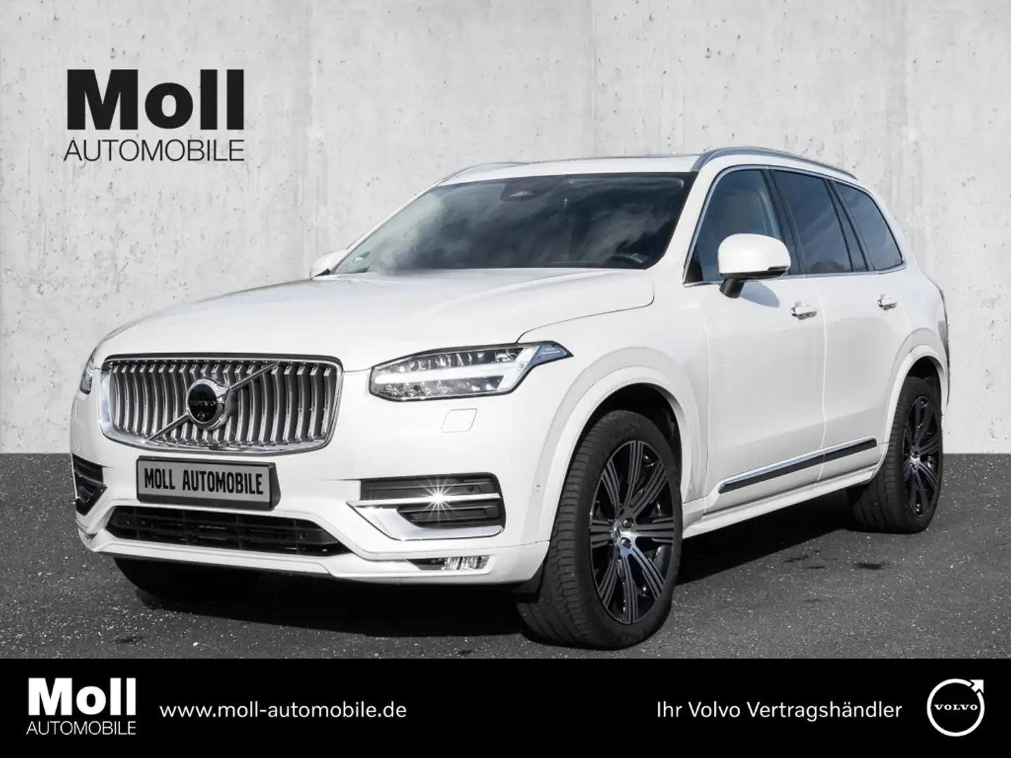 Volvo XC90 Ultimate Bright AWD B5 Diesel EU6d 7-Sitzer Allrad Weiß - 1