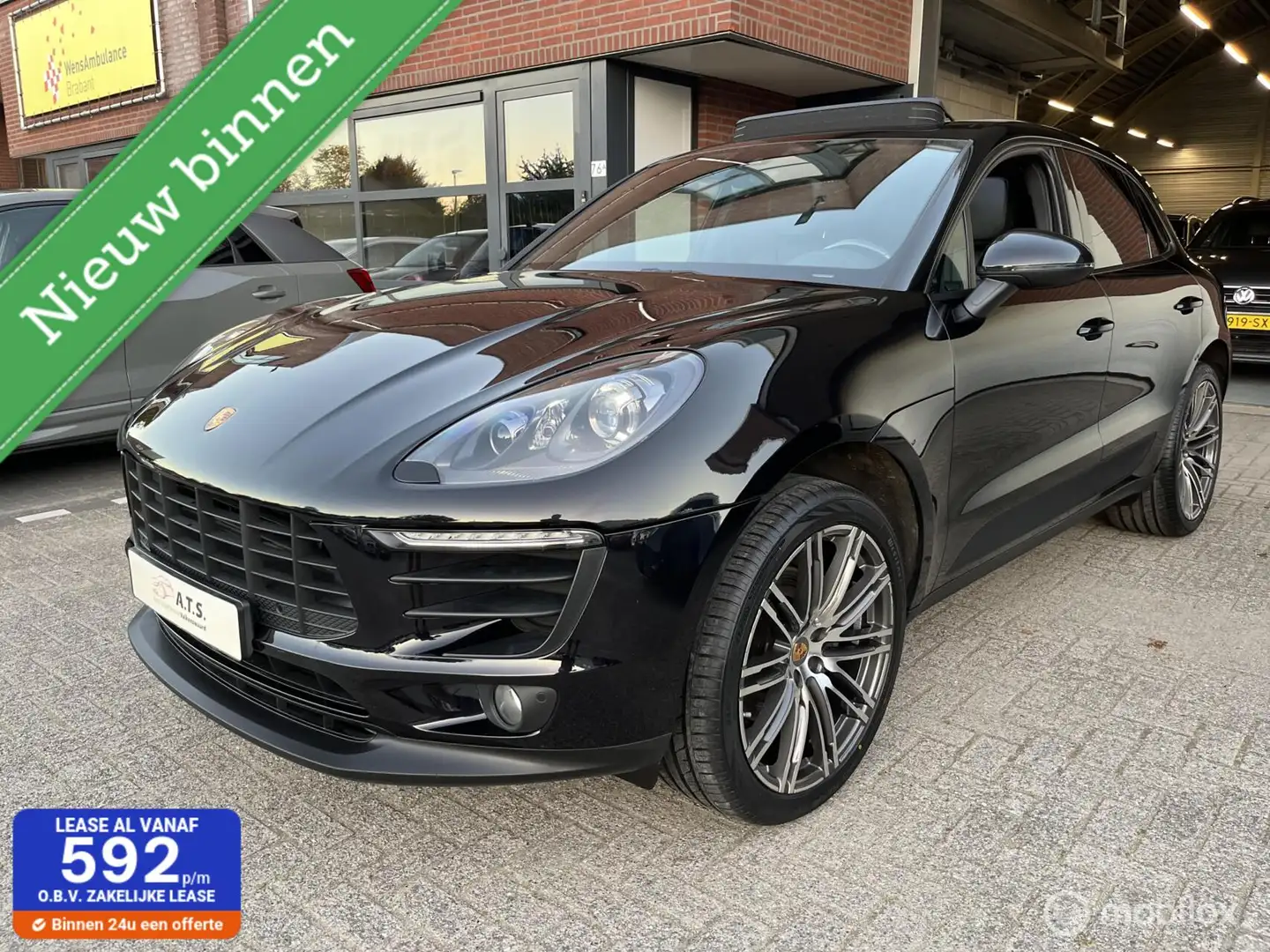 Porsche Macan 2.0 252PK SCHUIFDAK*NAVI*CLIMA*CAMERA*CRUISE* Zwart - 1