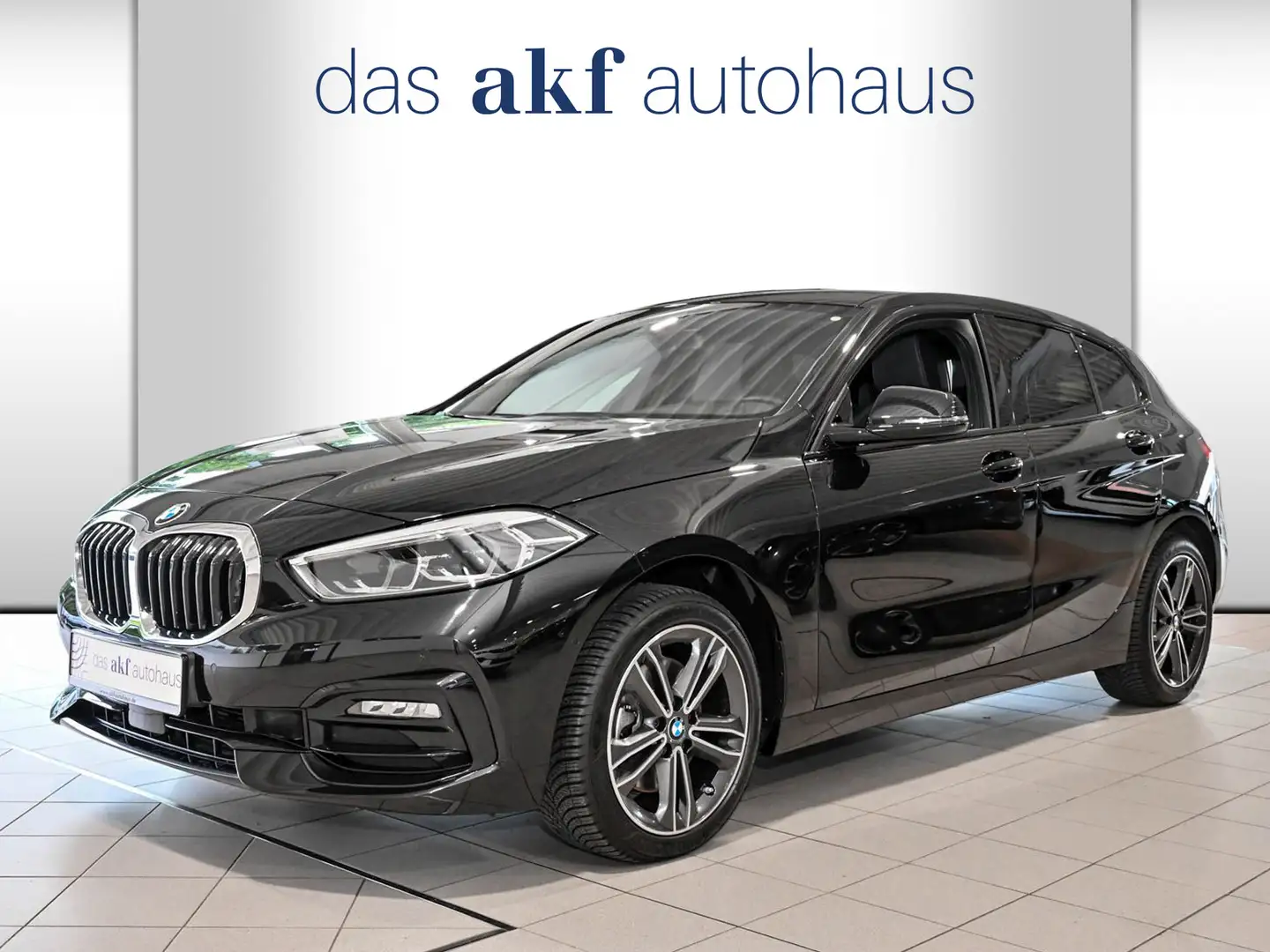 BMW 118 d Sportline Autom.-Kamera*LED*Dab+*Bluetooth Noir - 1