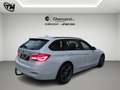 BMW 318 d Serie 3 F31 2018 Touring auto GANCIO TRAINO Weiß - thumbnail 4