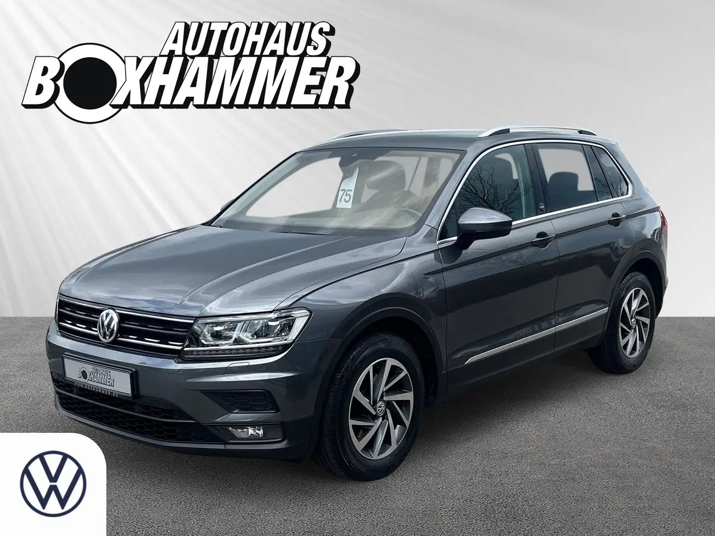 Volkswagen Tiguan 1.4 TSI Sound NAVI+AHK+ACC+LED Gris - 1