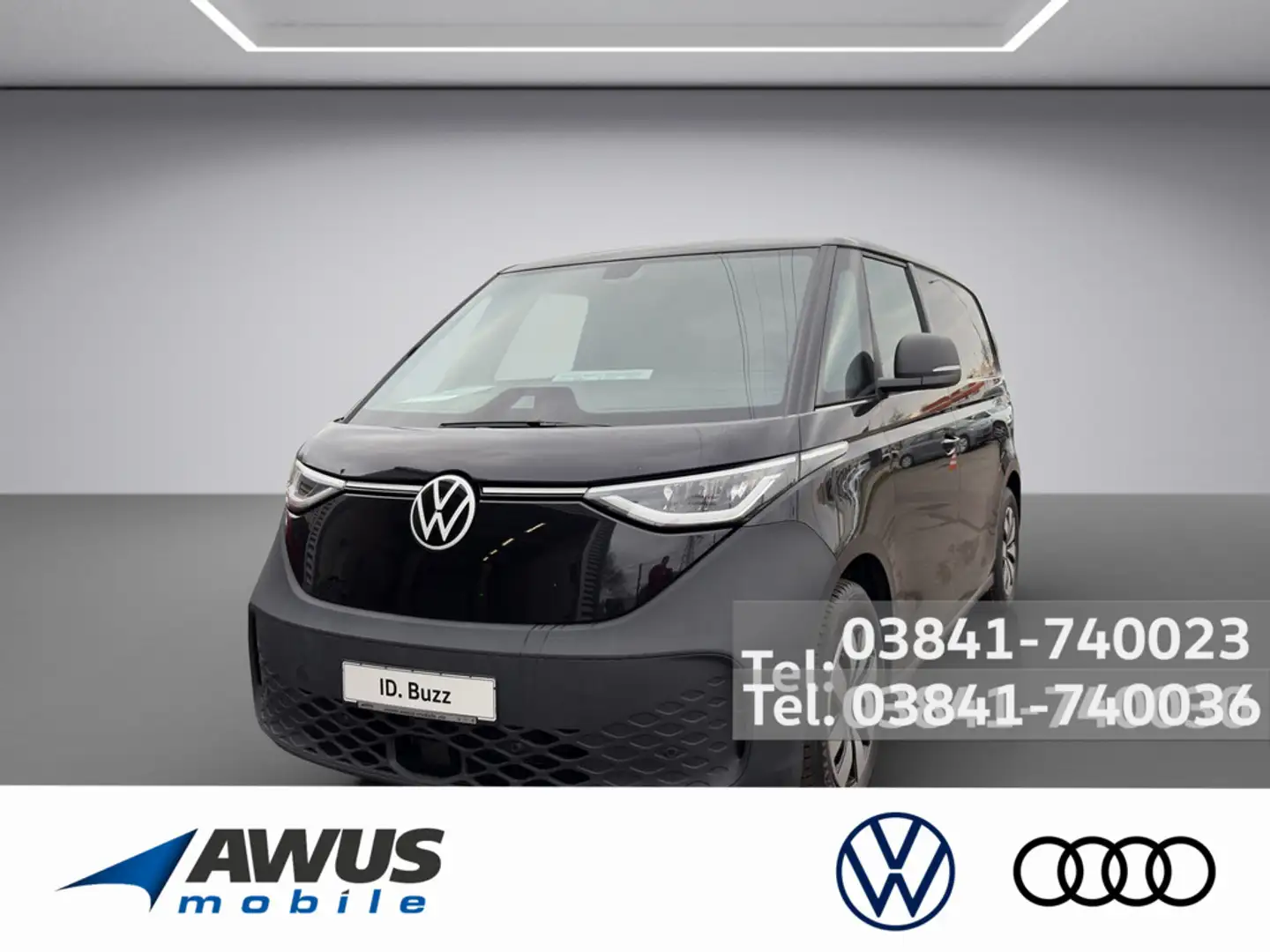 Volkswagen ID. Buzz Cargo Motor: 150 kW 204 PS 77 kWh Getriebe: 1-Gang-Autom Noir - 1