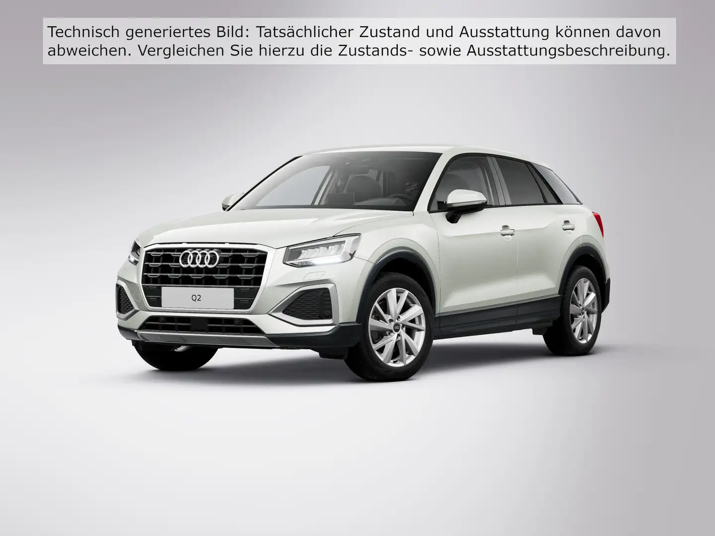 Audi Q2 35 TDI ADVANCED LM17 AHK eKLAPPE SITZH Silber - 2