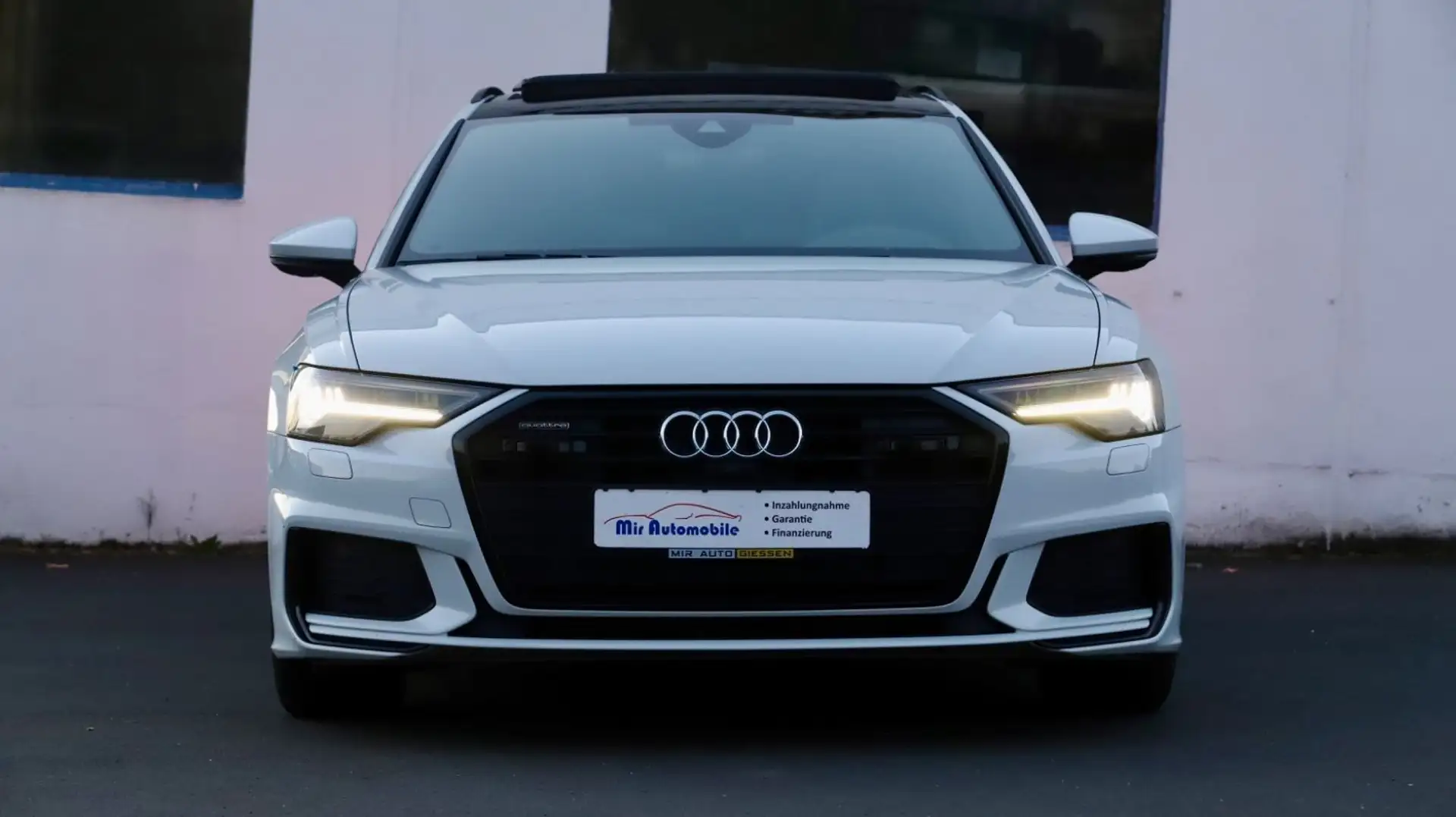 Audi A6 Avant 50 TDI S line Sport/Plus quattro  VOLL+ Blanc - 2