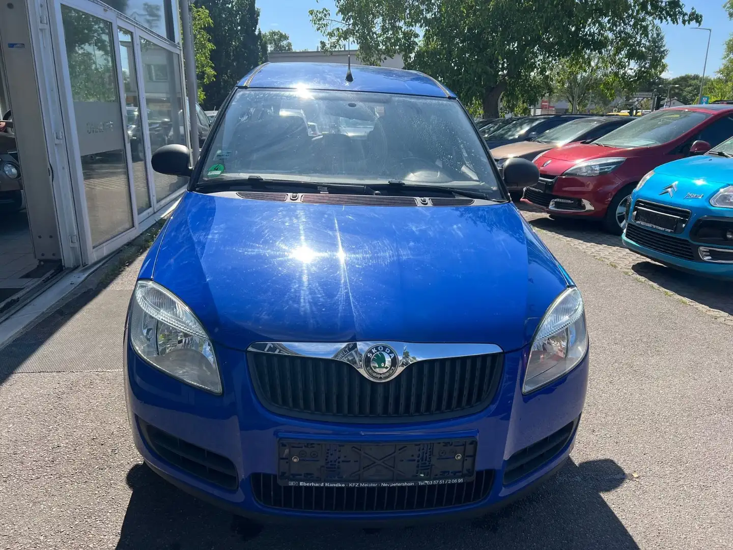 Skoda Roomster Basis*TÜVneu*Klima*Standheizung* Bleu - 2