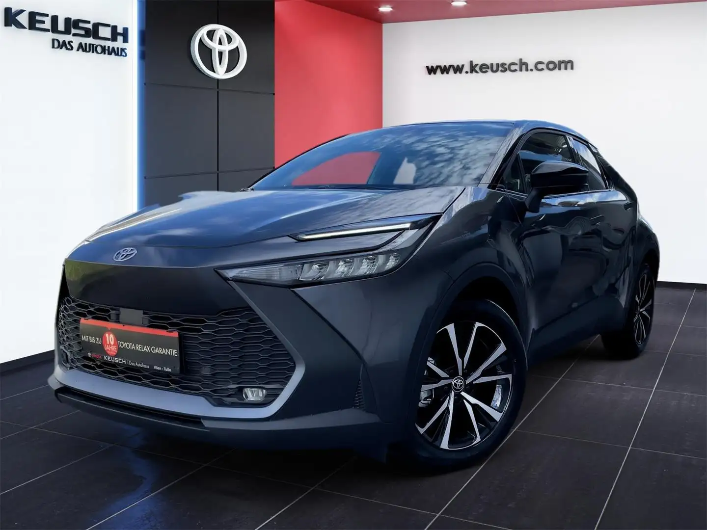 Toyota C-HR - 1,8 l  Hybrid 4x2 Active Drive CV Grau - 1
