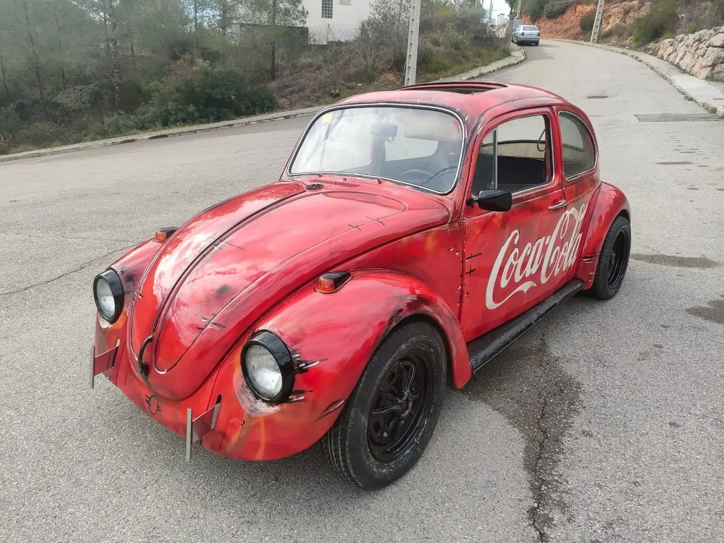 Volkswagen Beetle motor 1300 Rojo - 2