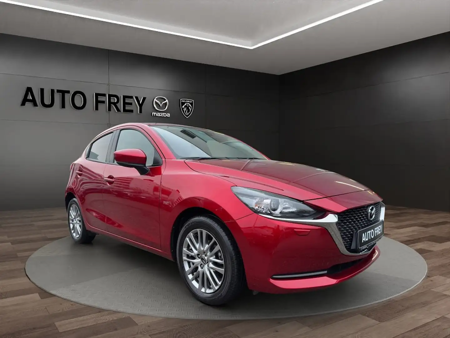 Mazda 2 1.5 90PS Kizoku+LED+SITZHEIZUNG+SPURHALTE+APPLE/AN Rosso - 1