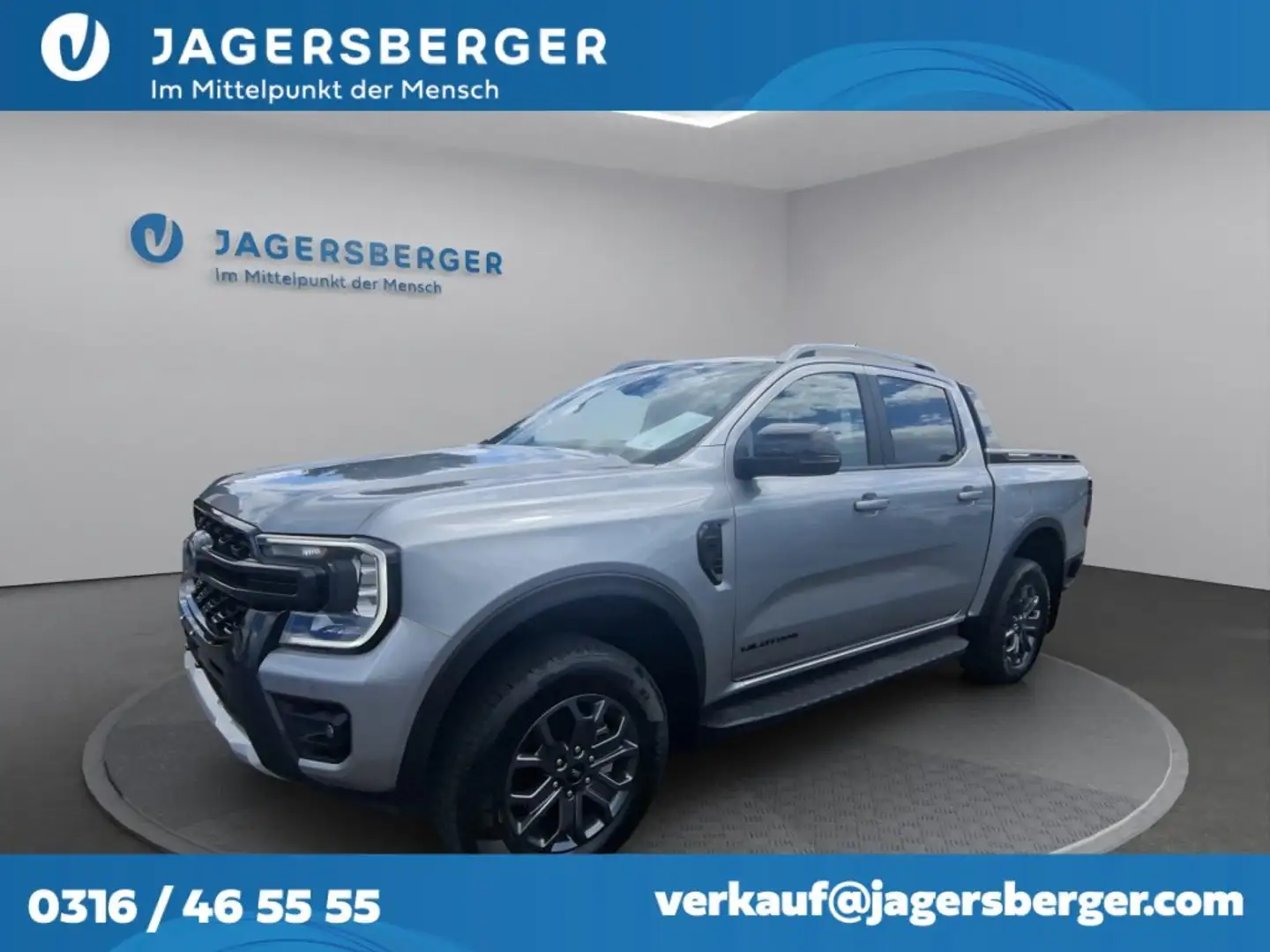 Ford Ranger DK Wildtrak 2.0L EcoBlue NOVA freies Fahrzeug Silber - 1