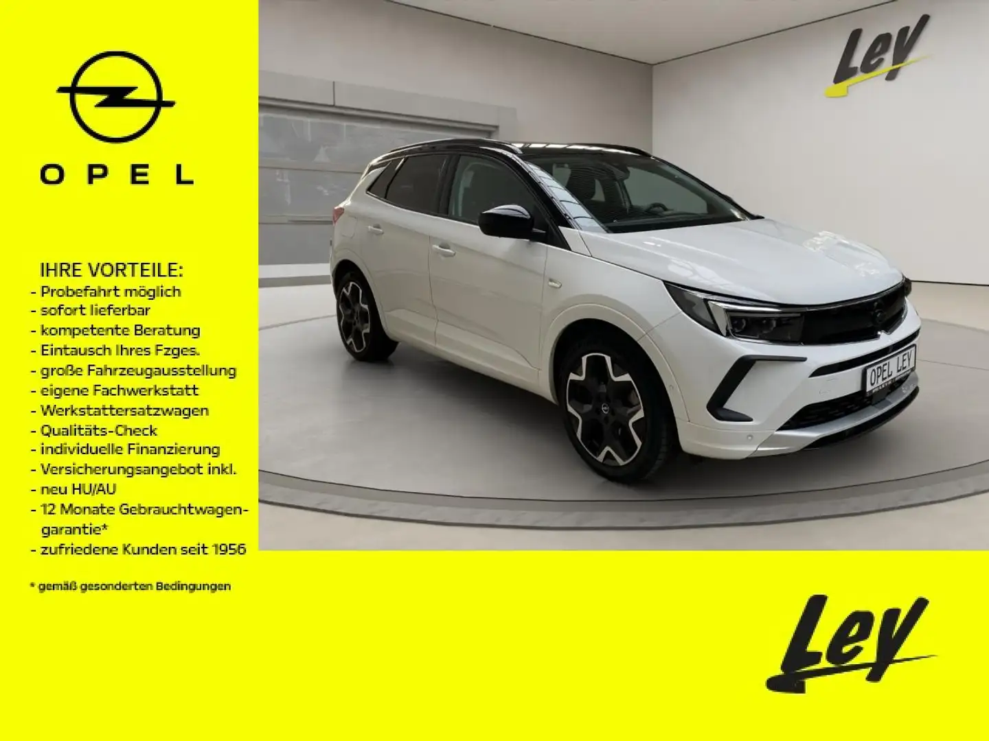 Opel Grandland Ultimate Plug-in-Hybrid 4 Blanc - 1