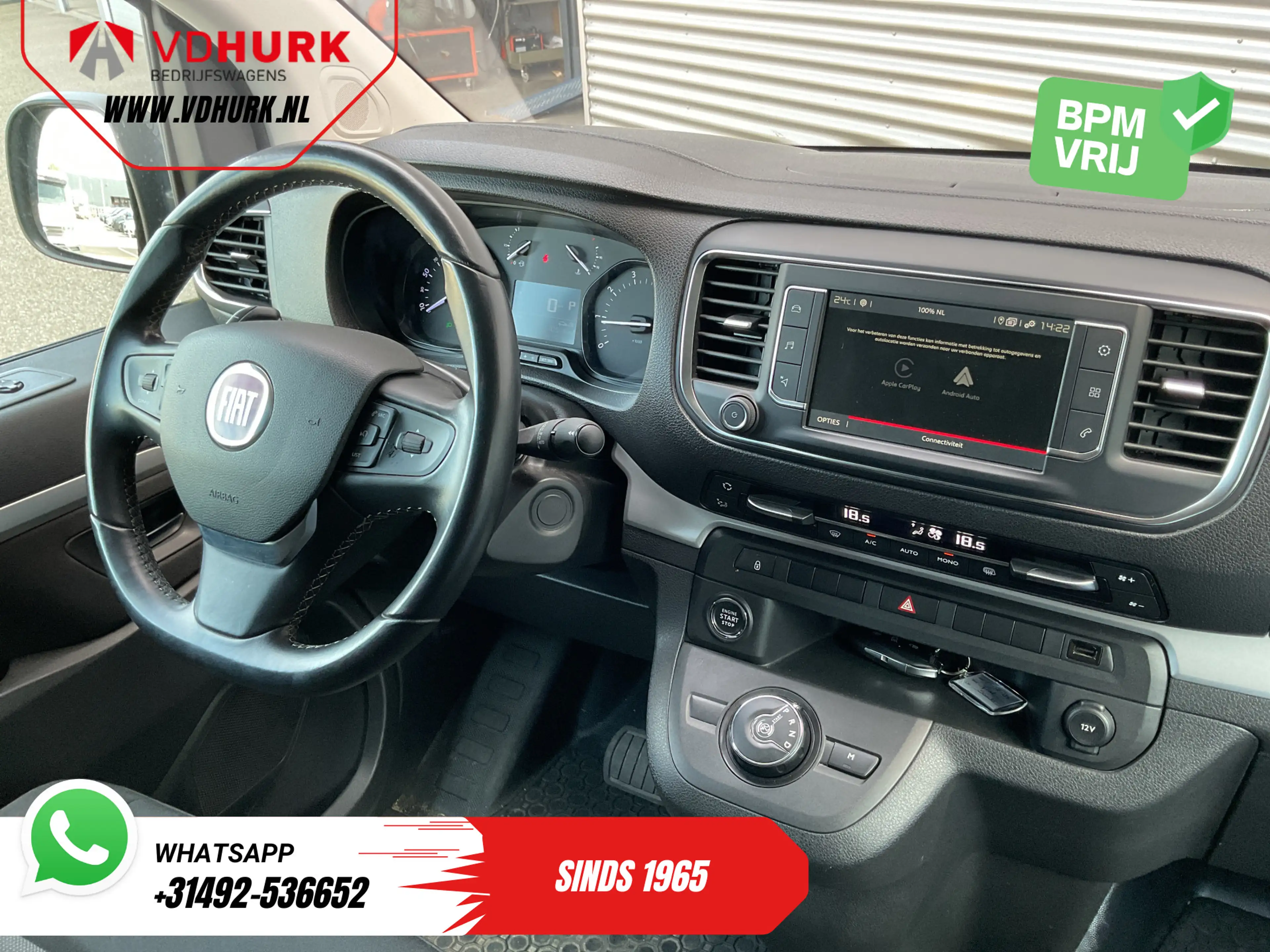 Fiat Scudo 2.0 MJ 180 pk Aut. DC Dubbel Cabine Xenon/ 2x Schu — photo 13
